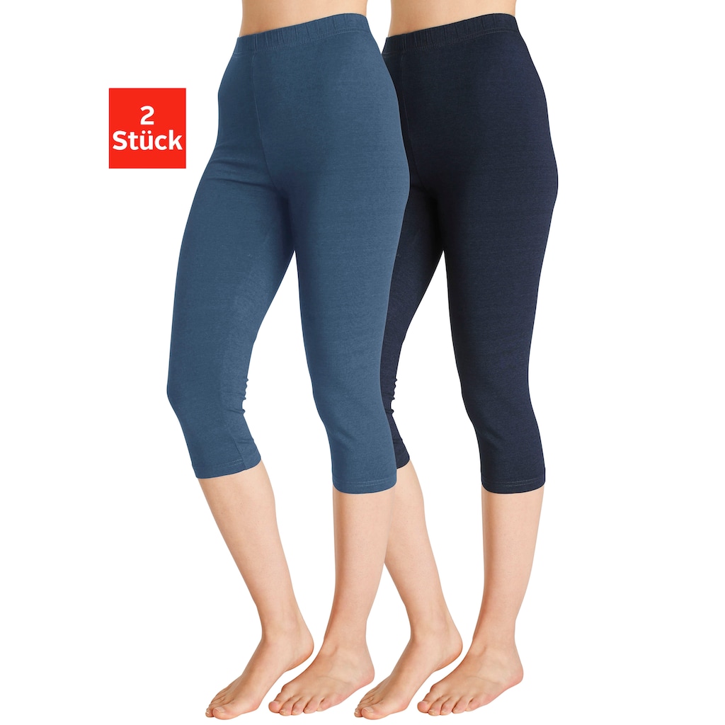 Vivance active Caprileggings, (2er-Pack)