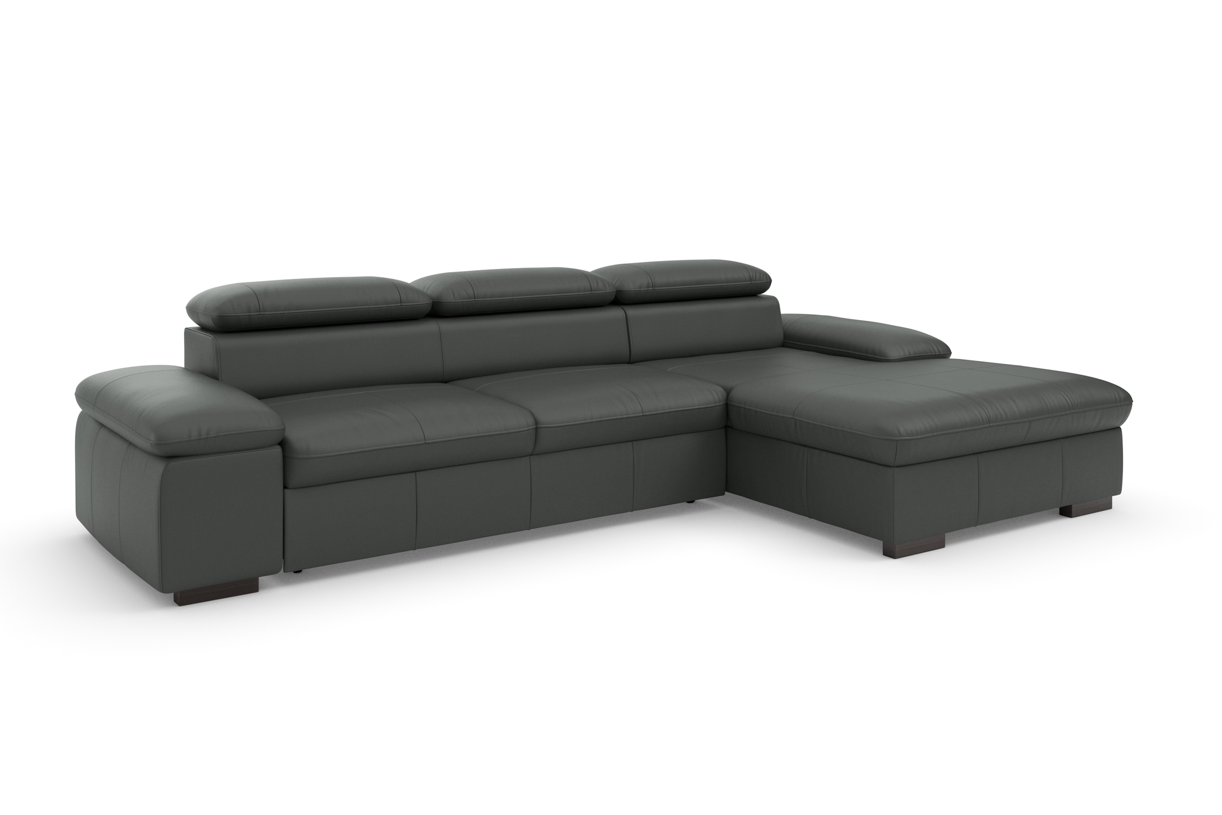 Home affaire Ecksofa »Alberto L-Form«, mit Kopfteilverstellung, wahlweise mit Bettfunktion