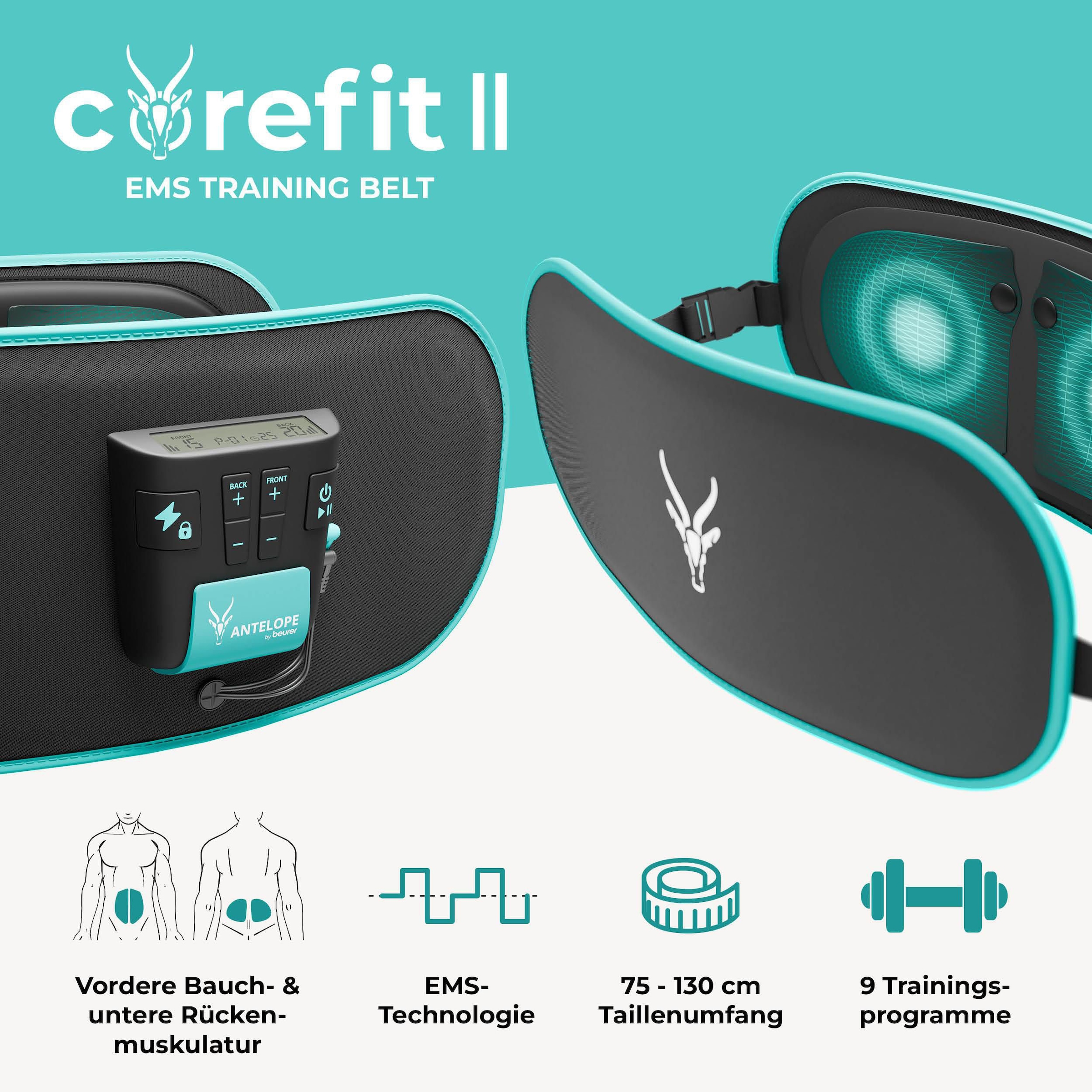 BEURER EMS-Bauchmuskeltrainer »Corefit II Antelope«