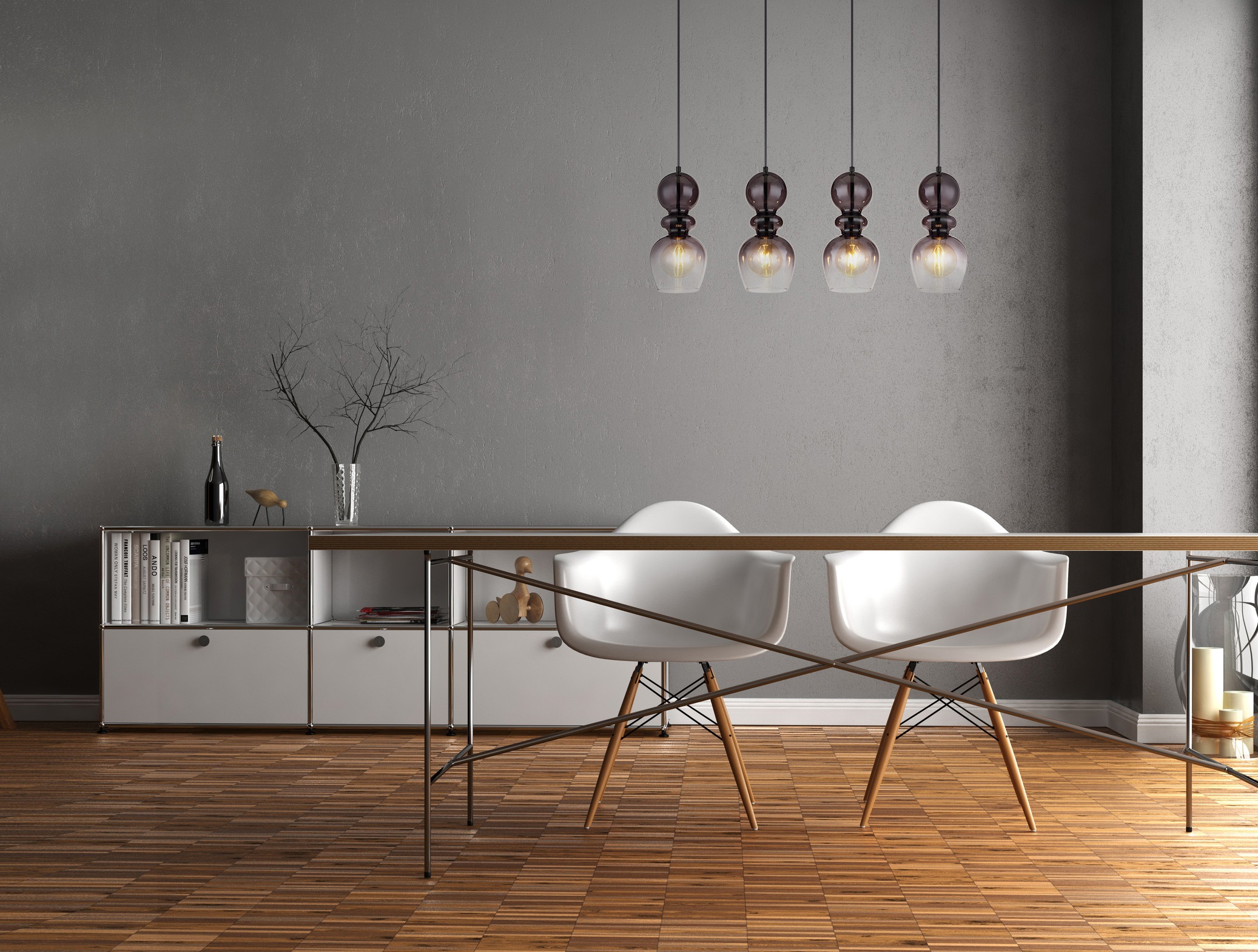 GLOBO LIGHTING Hängeleuchte »CLARITY« E27 1 Stk. Hängelampe/Schlafzimmer/Wo günstig online kaufen