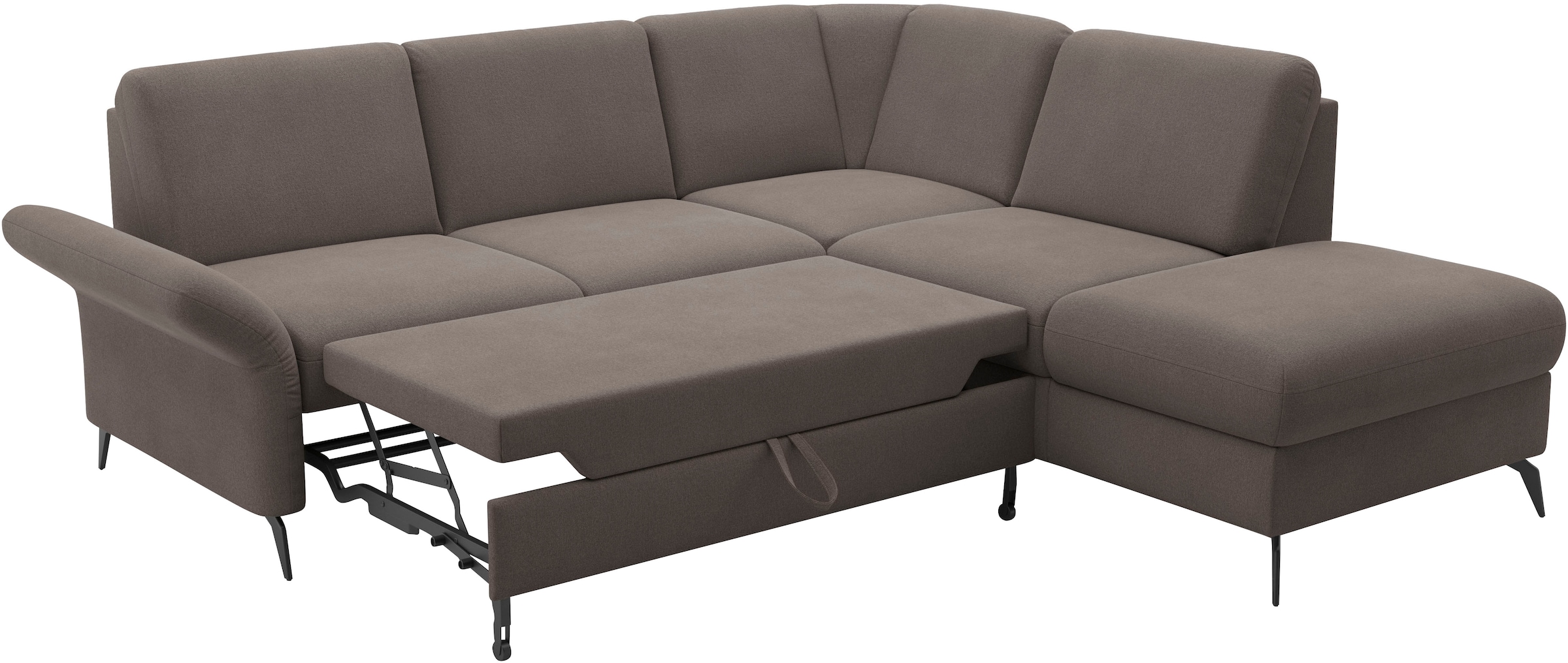 Home affaire Ecksofa »Rochelle«, wahlweise mit Bettfunktion, Bettkasten und Armteilverstellung