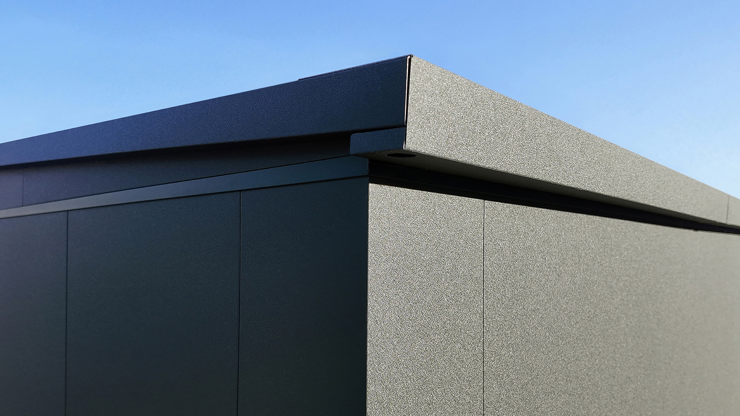 weka Gerätehaus »Gary 1« Metall pulverbeschichtet, Größe 1
