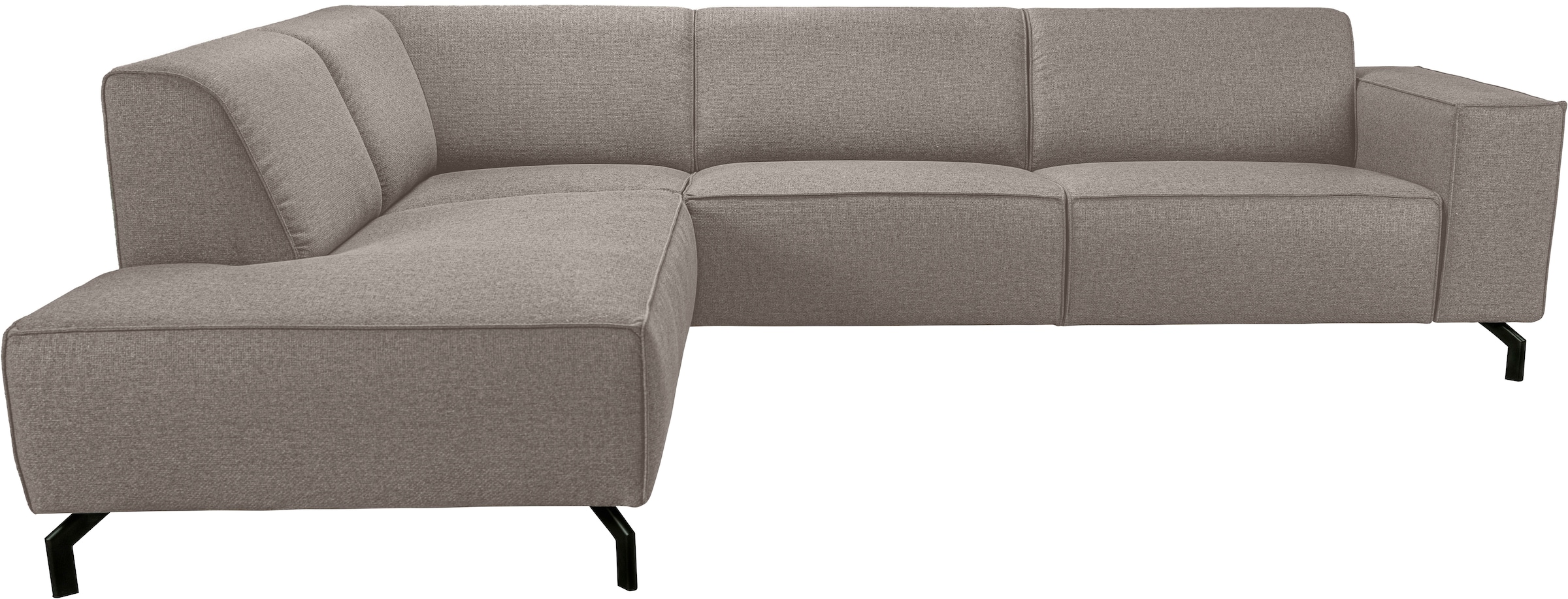 Places of Style Ecksofa »Lorcan, Breite 275 cm, weiches Sitzgefühl«, mit sc günstig online kaufen