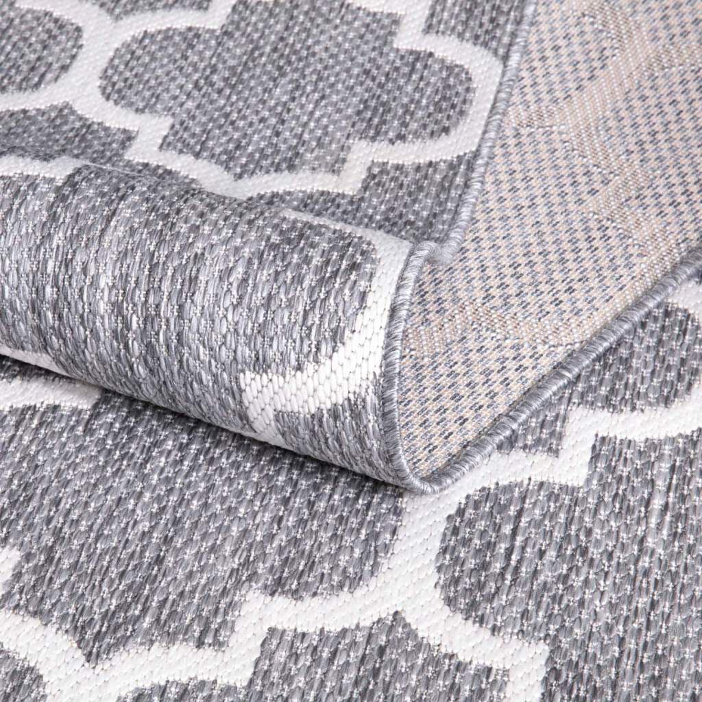 Carpet City Outdoorteppich »Outdoor 462«, rund, 5 mm Höhe, UV-beständig, Flachgewebe, auch in quadratischer Form erhältlich