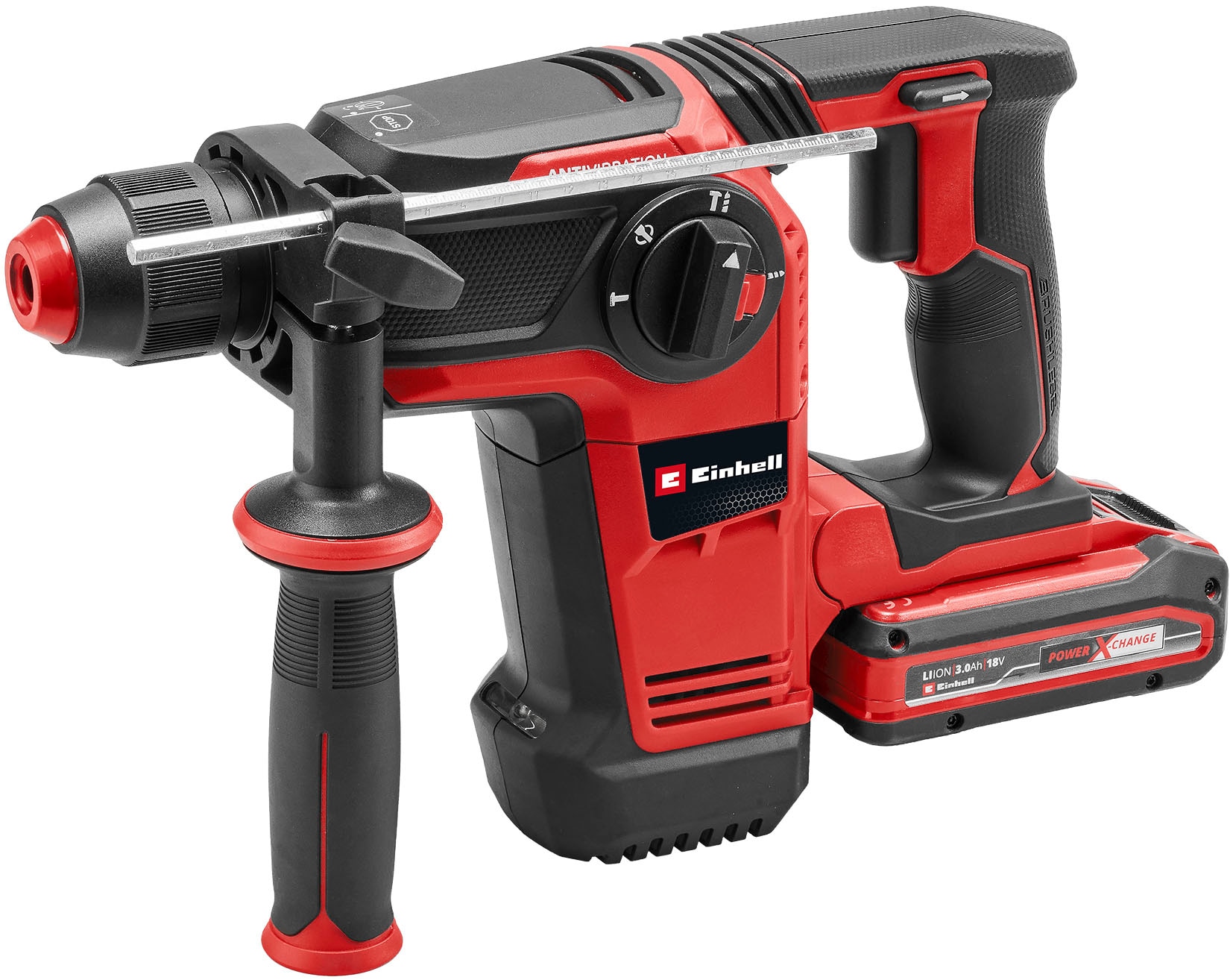 Einhell Akku-Bohrhammer »TP-HD 18/28 Li BL +4«, inkl. Akku 18V/3,0Ah und La günstig online kaufen