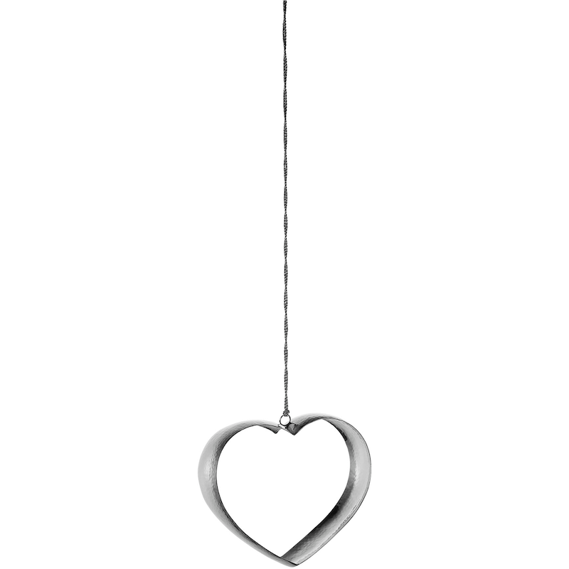 FINK Dekohänger »ANYA« Dekoherz zum Hängen, aus Edelstahl, outdoorgeeignet silberfarben