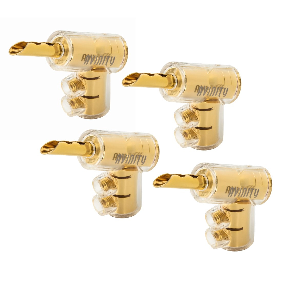 2. Bild von AVINITY Audio-Adapter »Bananenstecker-Set mit Innensechskantschlüssel, BC-116, vergoldet«, Anschluss: Bananen-SteckerMax. Kabeldurchmesser: 8,0 mm mm