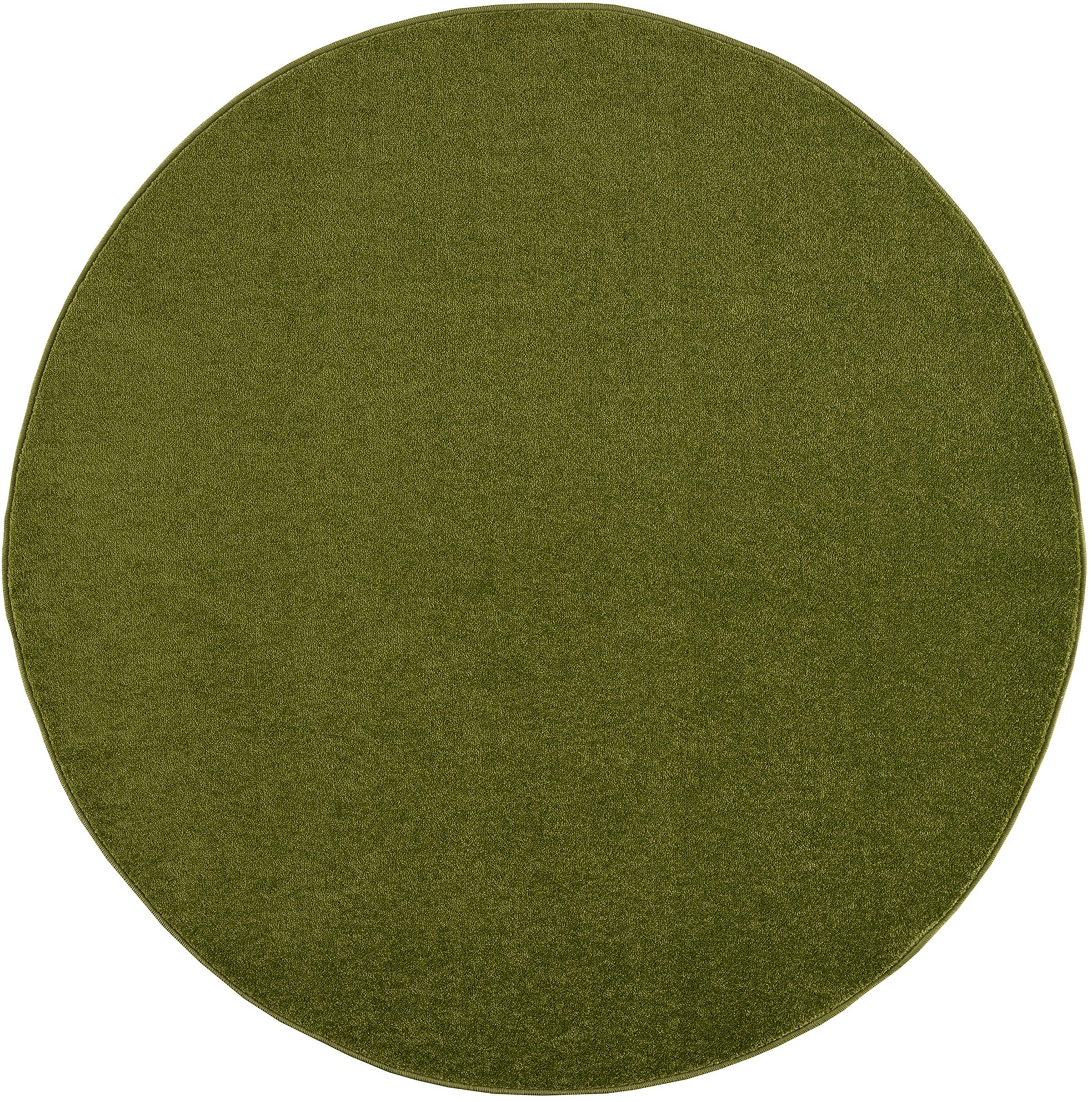 Sanat Teppich »Uni« rund 13 mm Höhe robuster Kurzflorteppich, große Farbaus günstig online kaufen