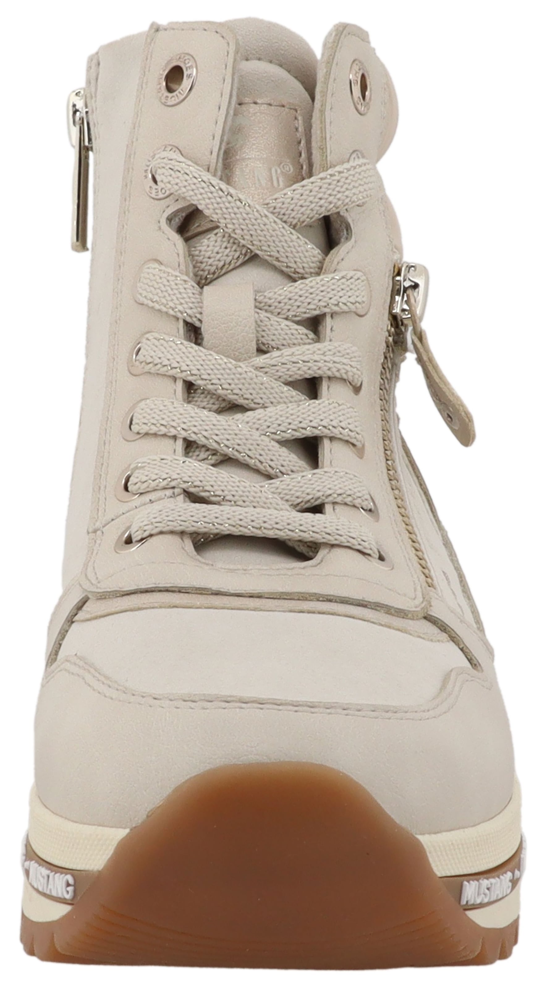 Mustang Shoes Winterboots »Urbana«  Plateausneaker, Winterboots mit wärmendem Textilfutter