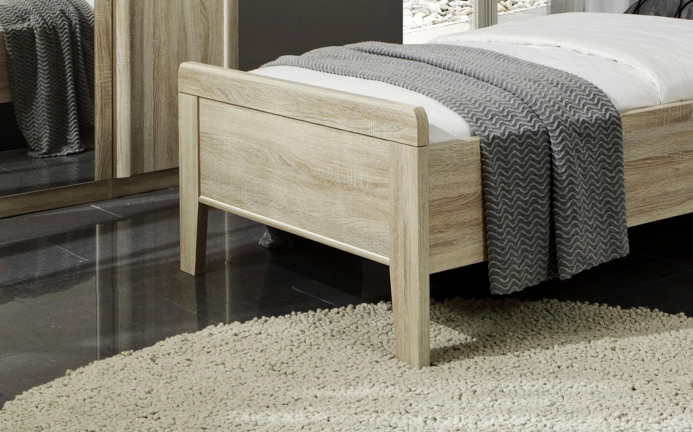 WIEMANN Holzbett »Meran« in Komforthöhe