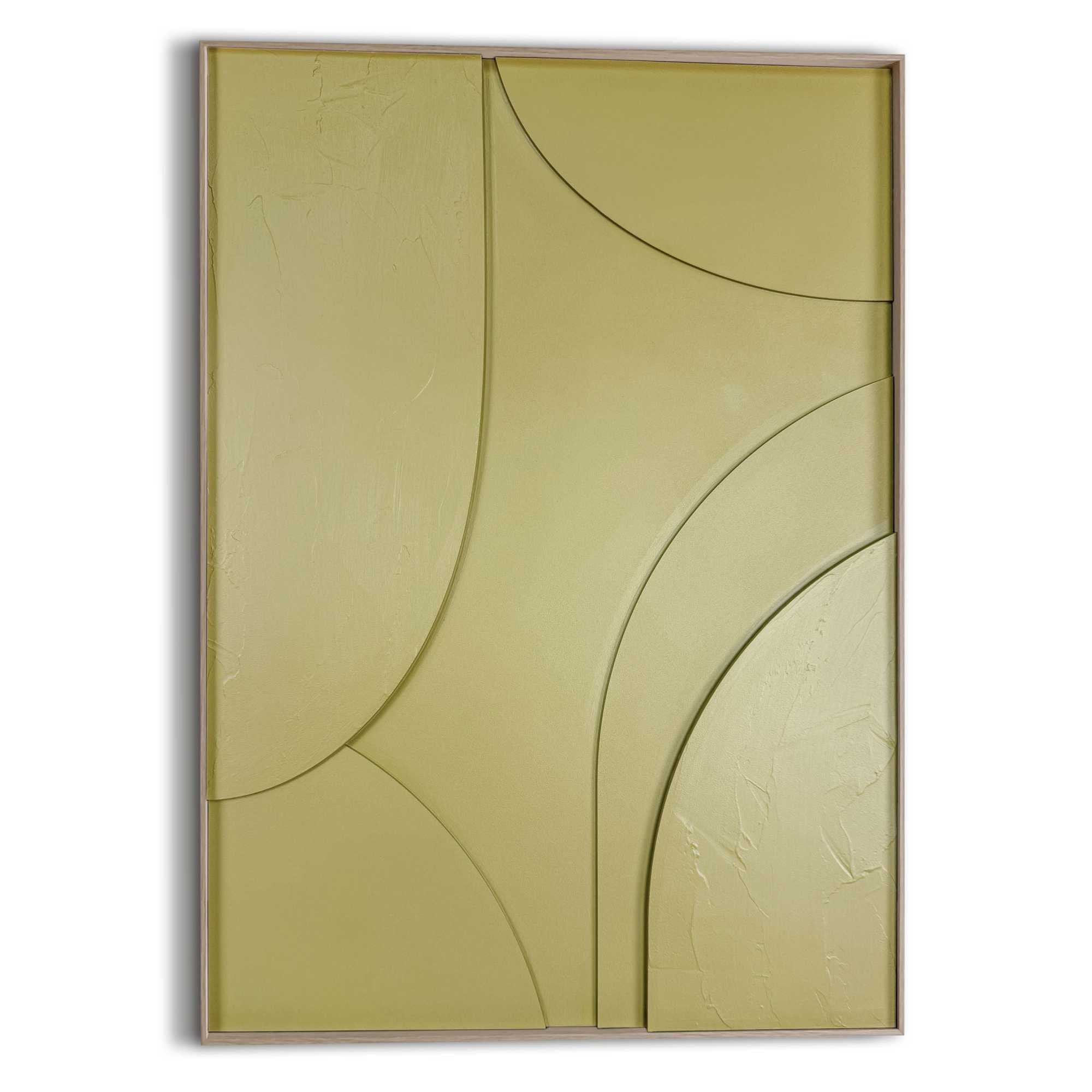 Reinders! Wandbild »Terrace vintage green« Home Office - Grün - MDF - Abstr günstig online kaufen