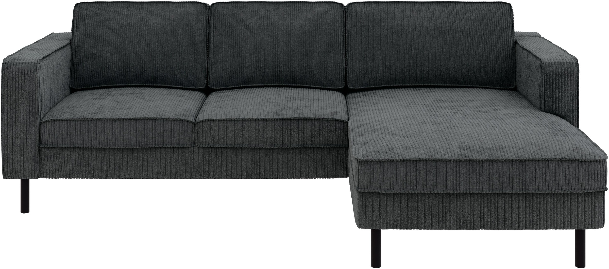 TRENDMANUFAKTUR Ecksofa »Watkins, Couch wahlweise mit Schlaffunktion & Bettkasten, auch in Cord« Recamiere beidseitig montierbar, Sofa in L-Form, Breite 232 cm