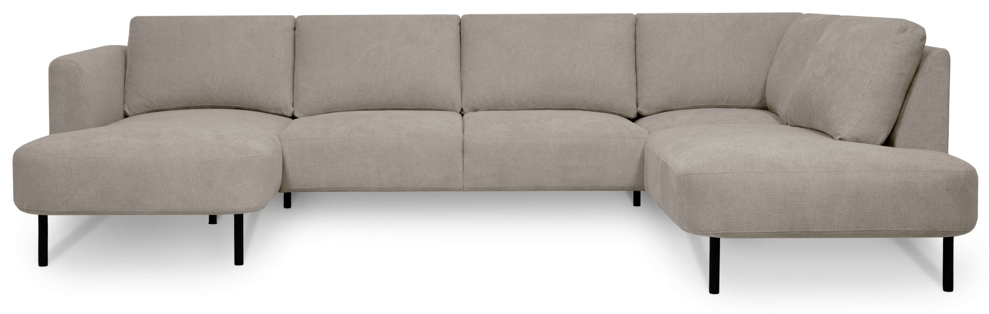 PLACES OF STYLE Wohnlandschaft »Cesola« in weichem Chenille-Stoff, Breite 3 günstig online kaufen