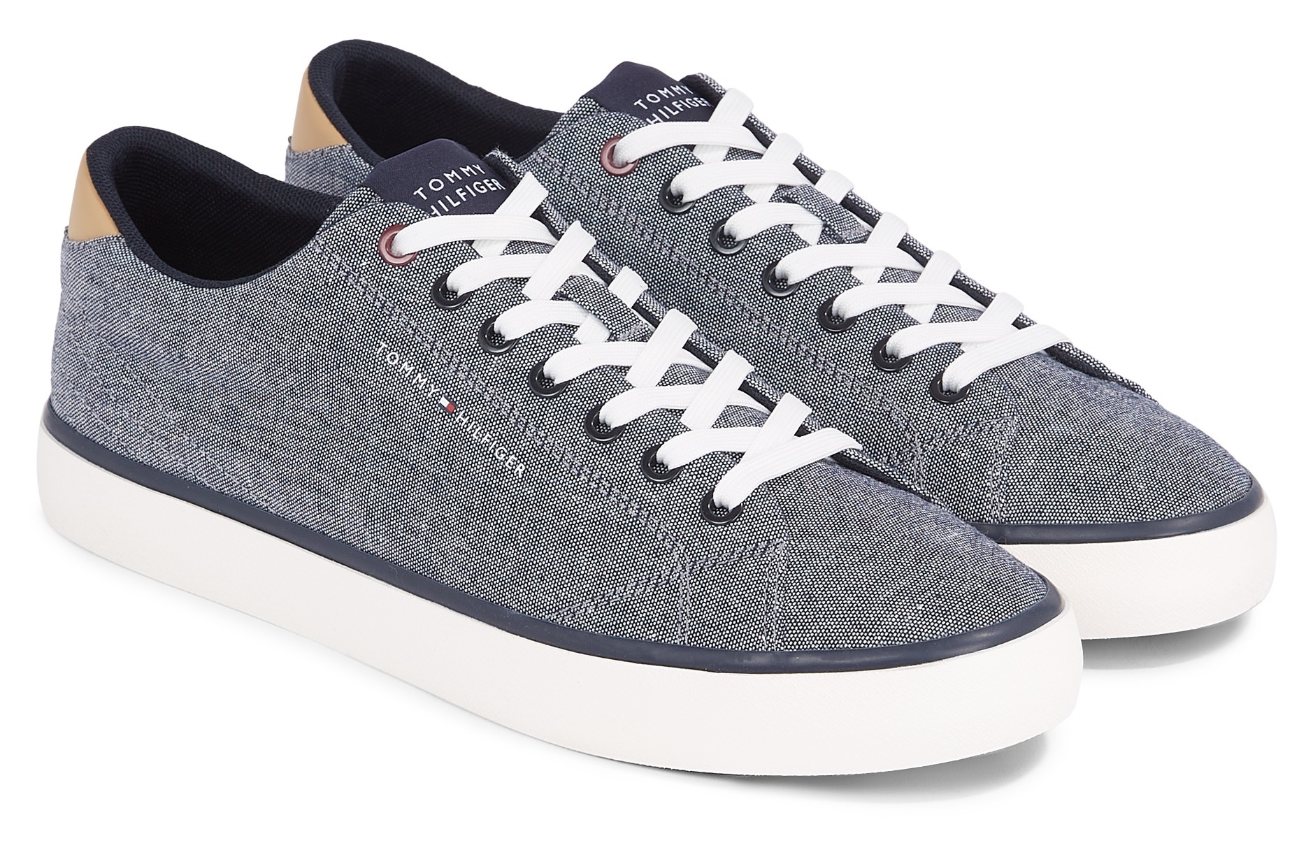 Tommy Hilfiger Sneaker »TH HI VULC LOW CHAMBRAY«, mit 