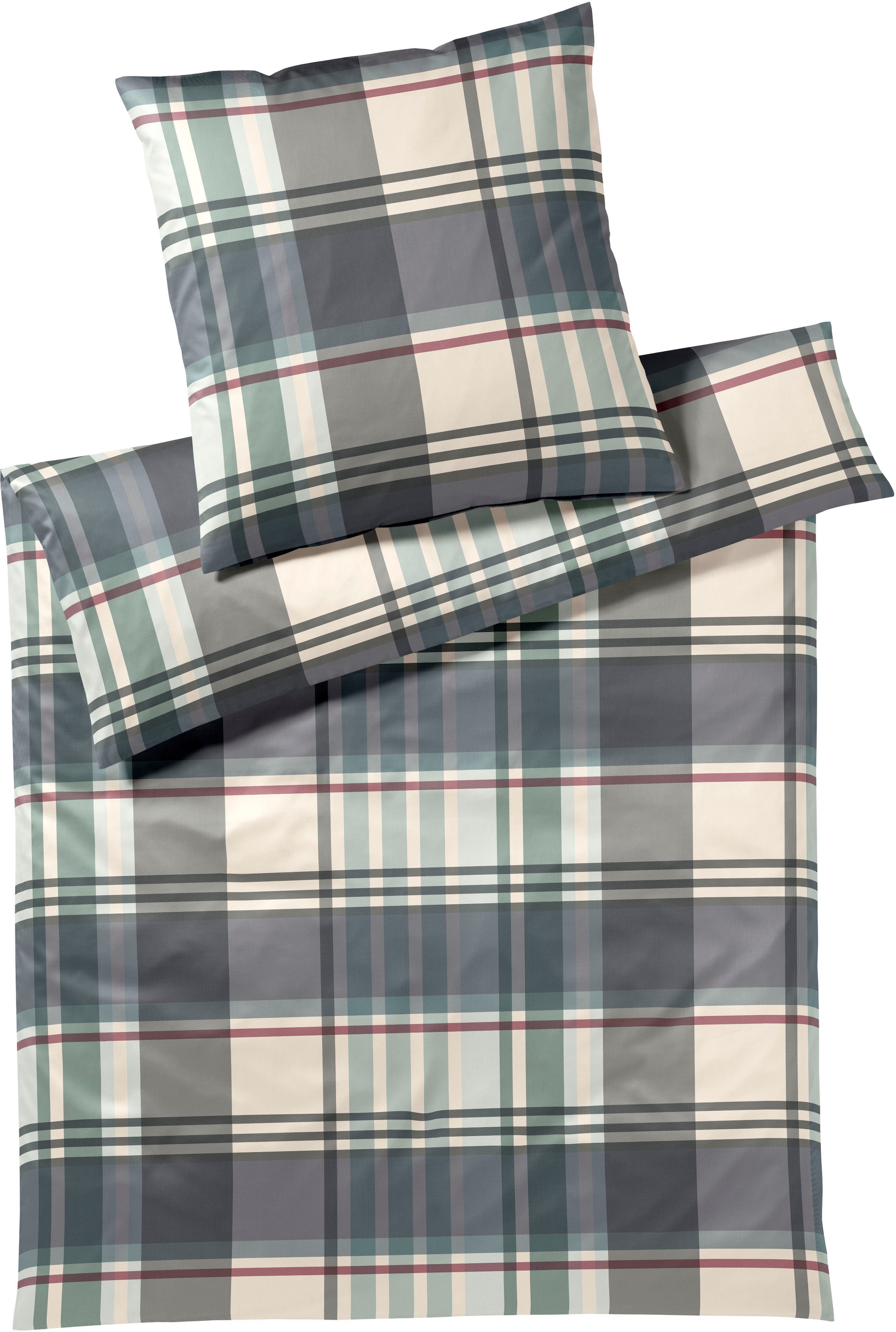 Elegante Bettwäsche »Angle« 2 Stk. tlg. angenehmes Hautgefühl günstig online kaufen