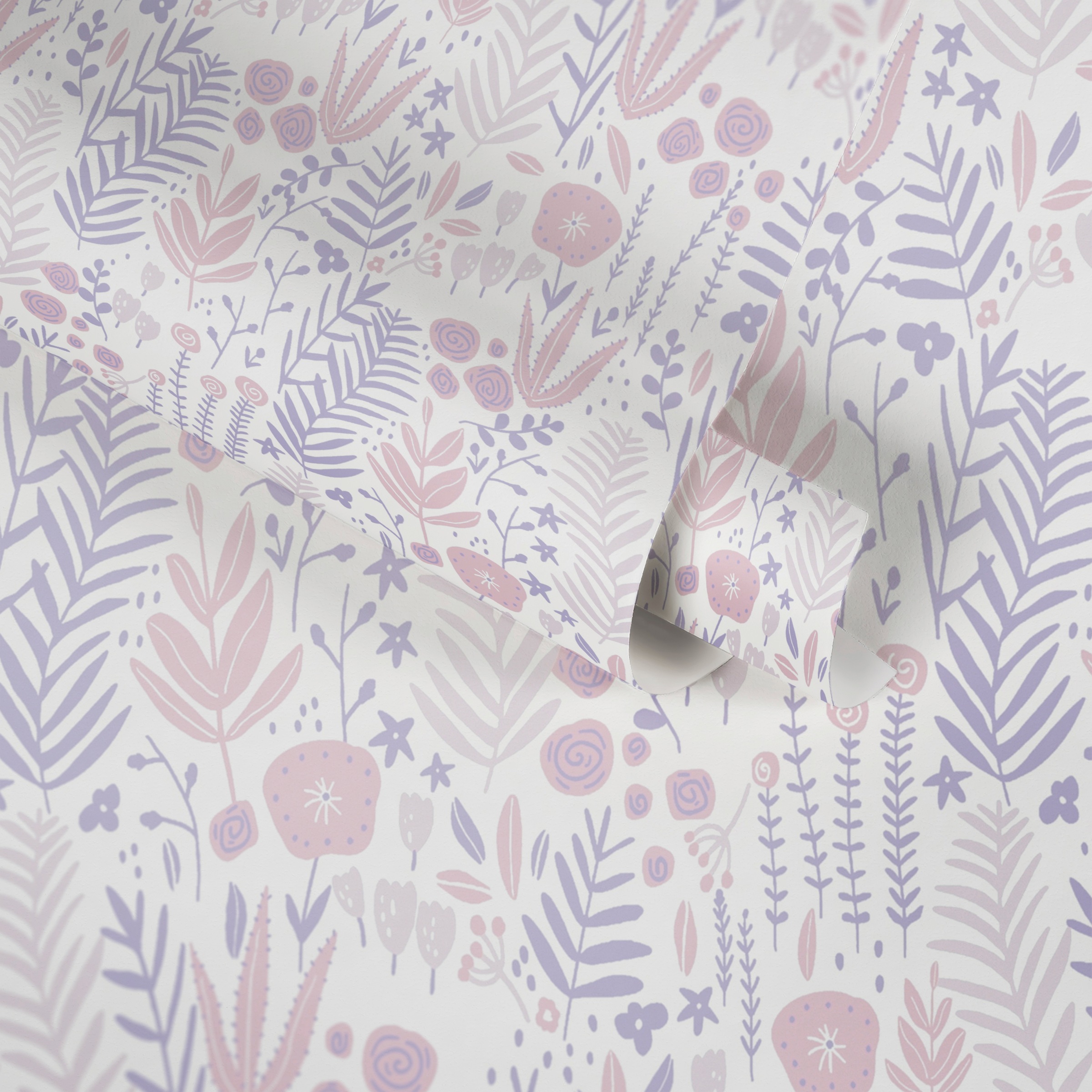 A.S. Création Vliestapete »Little Love«, floral-botanisch-Wald, Kindertapete Tapete Blumen Tapeten Kinderzimmer modern Design Optik
