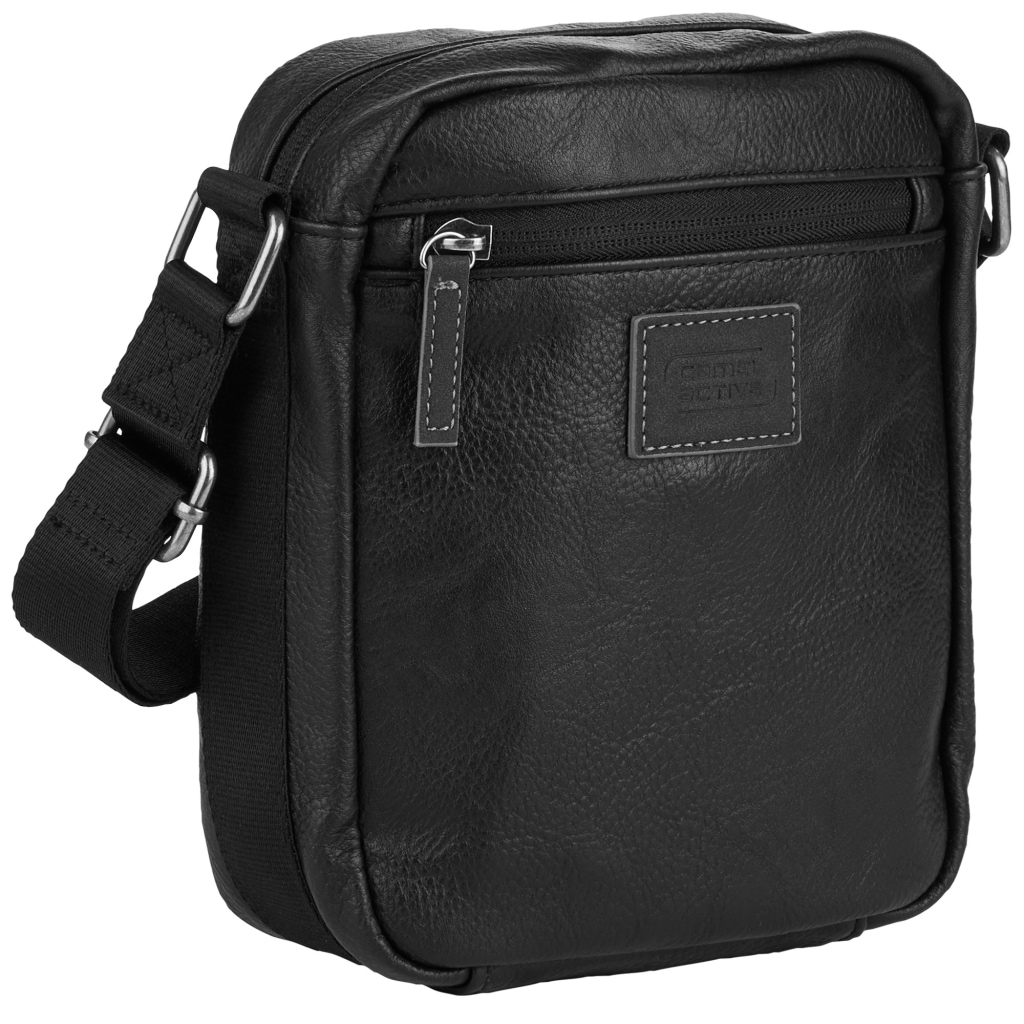 camel active Umhängetasche »Traces« Herren, Schultertasche, funktional mit vielen Fächern