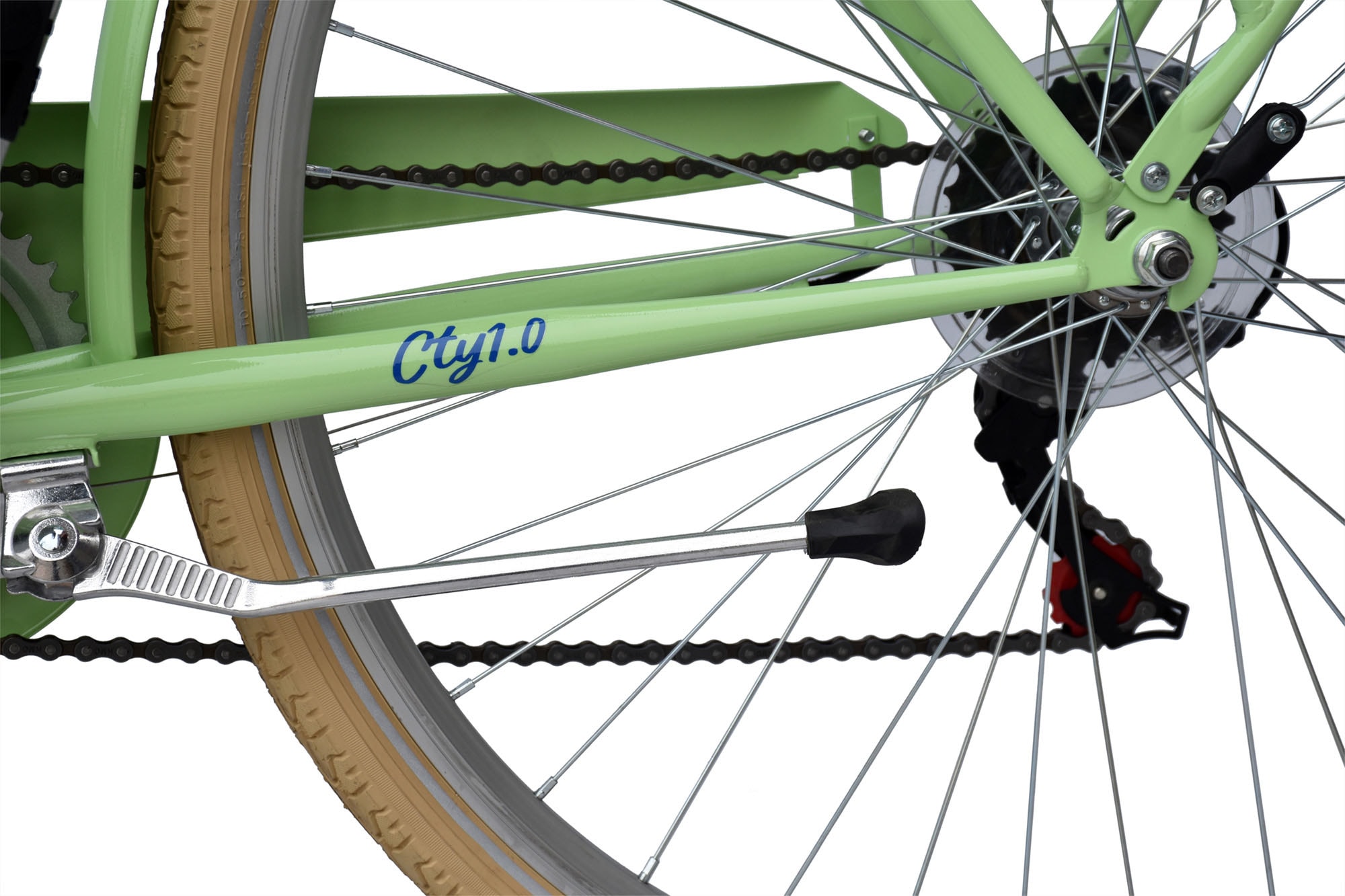 Cityrad »CITY1.0«, 6 Gang, Shimano, Tourney Schaltwerk, Kettenschaltung