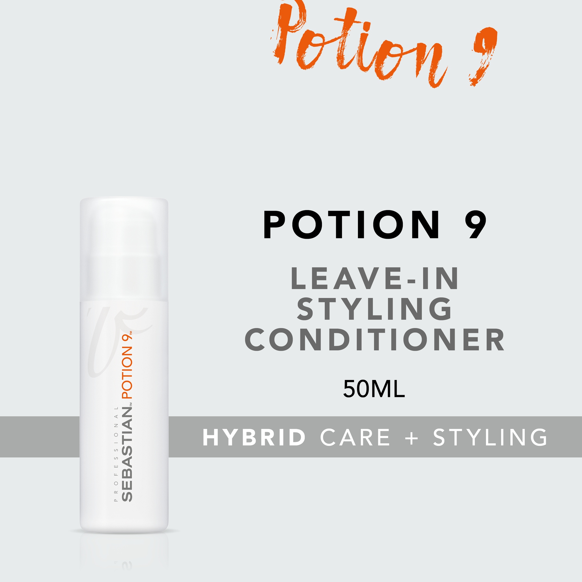 Sebastian Professional Haarcreme »POTION9« Leave-in, leichter Halt, pflegend
