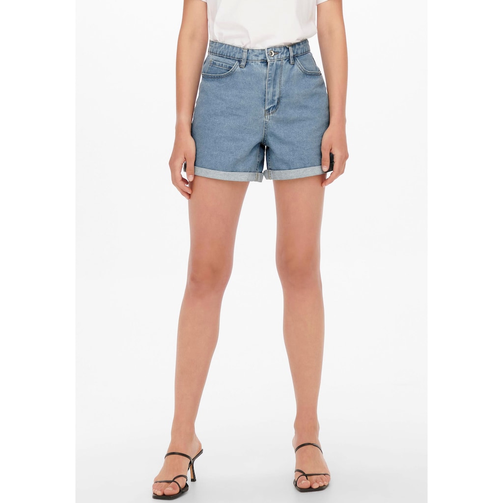 ONLY Jeansshorts »ONLVEGA HW MOM DNM SHORTS NOOS«