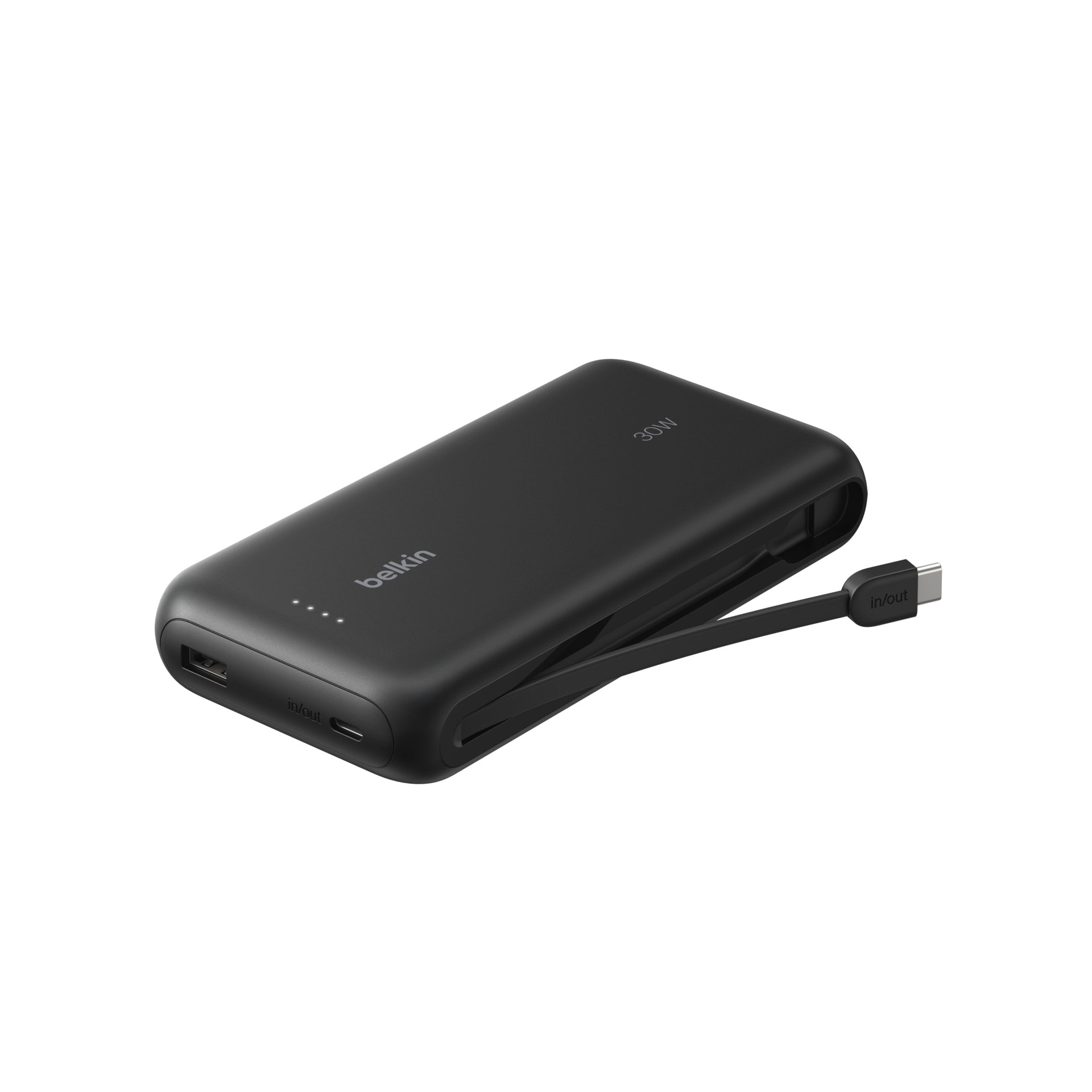 Belkin Powerbank »Gaming 20K 20.000 mAh für Nintendo Switch 2« Belkin Gaming Powerbank 20.000 mAh mit USB-C Kabel 30 W, blk