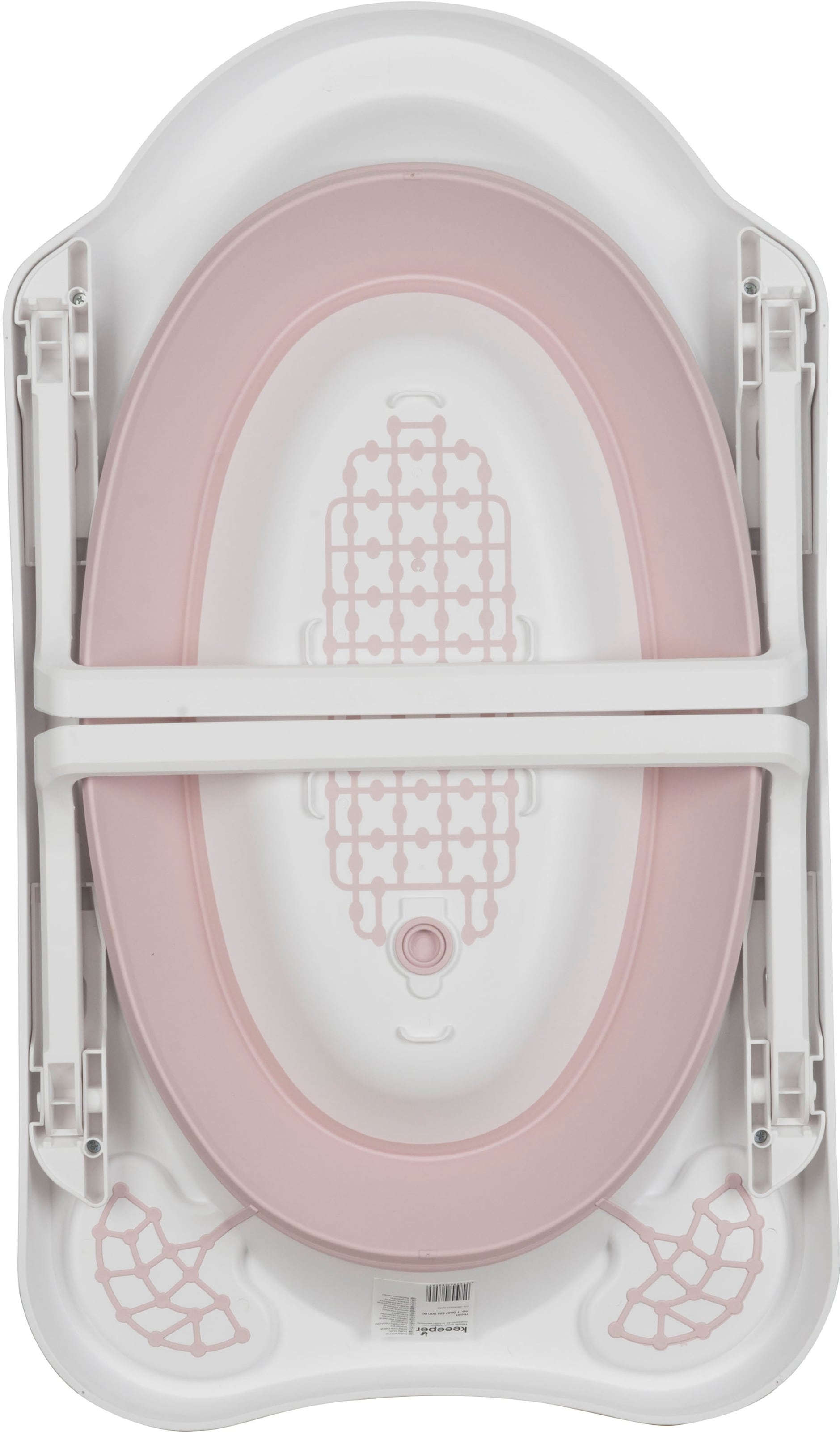 keeeper Babybadewanne »Maja, nordic pink«, mit Stöpsel