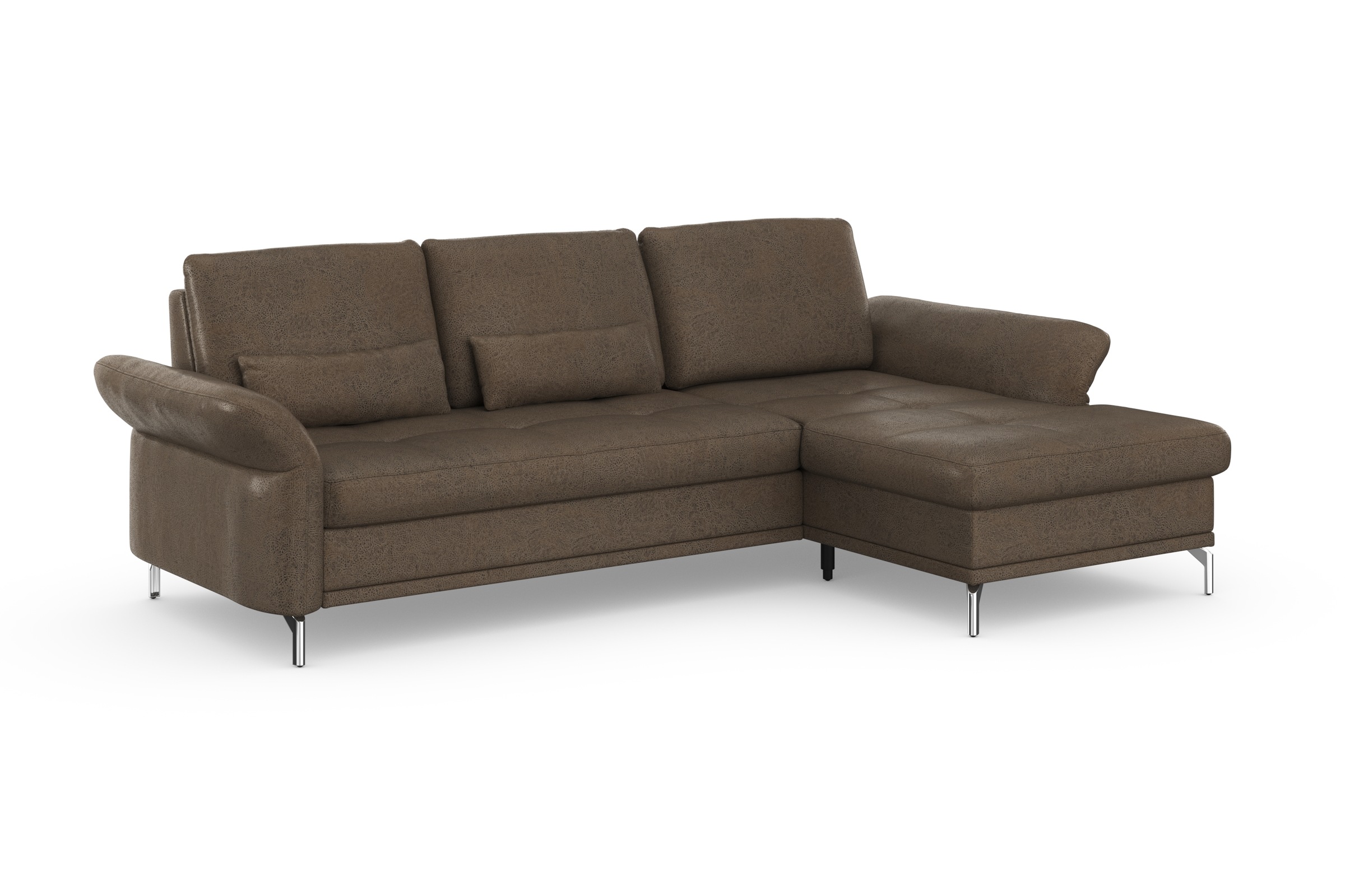 Home affaire Ecksofa »Palm Beach L-Form« Federkern, mit Sitztiefenverstellu günstig online kaufen