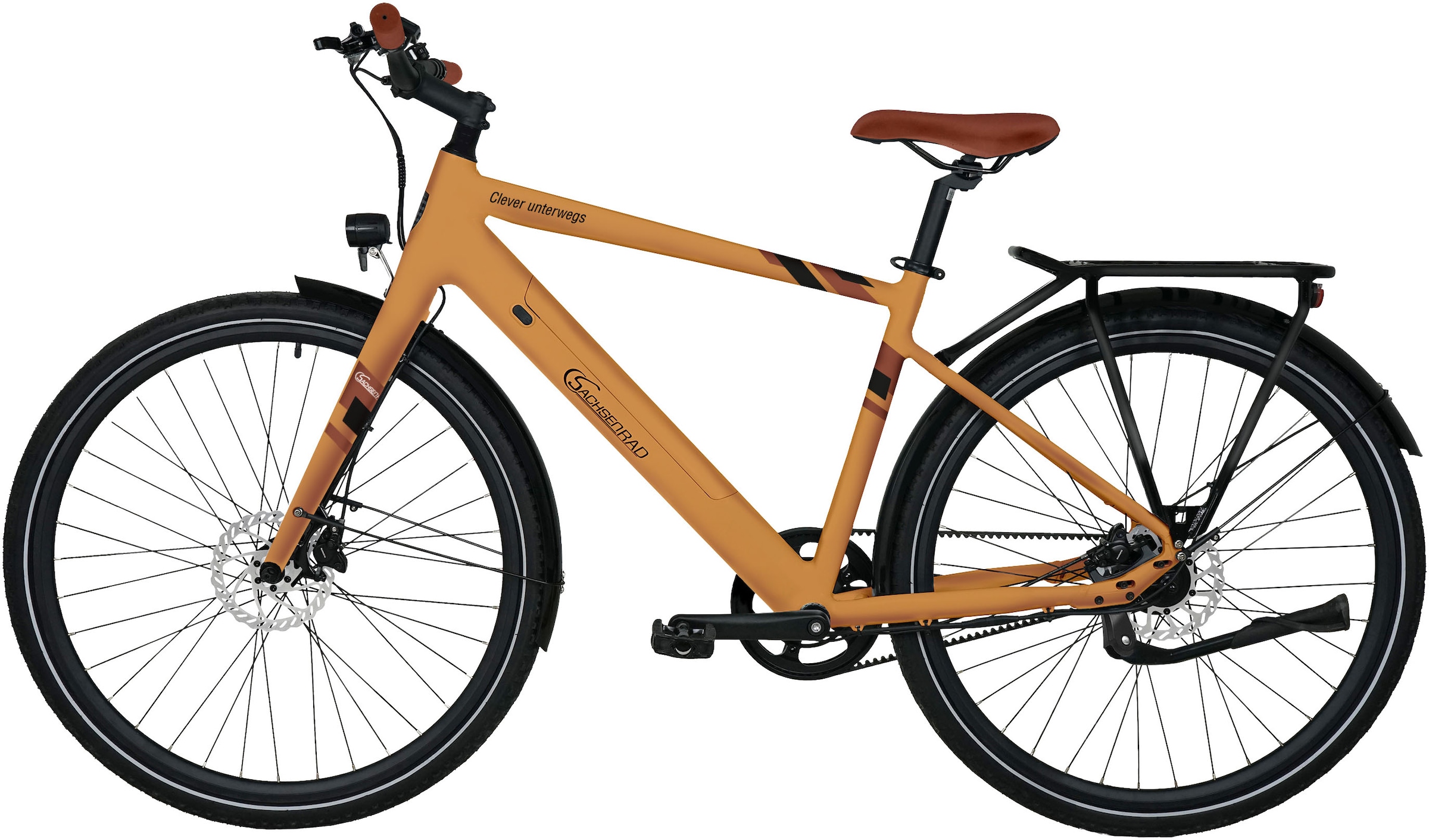 SachsenRad E-Bike »C3T«, 1 Gang, Shimano, Heckmotor 250 W