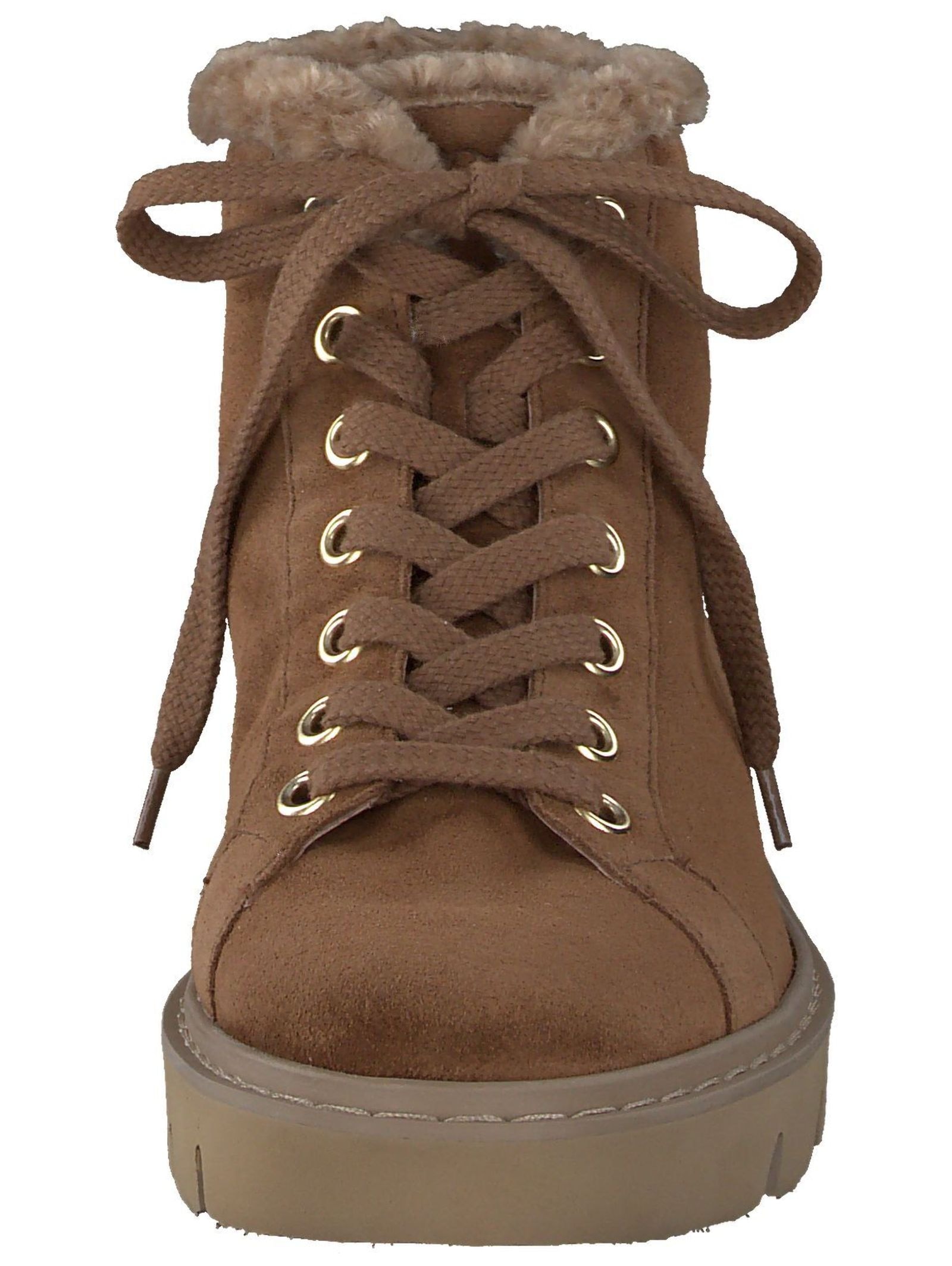 Paul Green Schnürstiefelette »Paul Green Stiefelette Veloursleder«