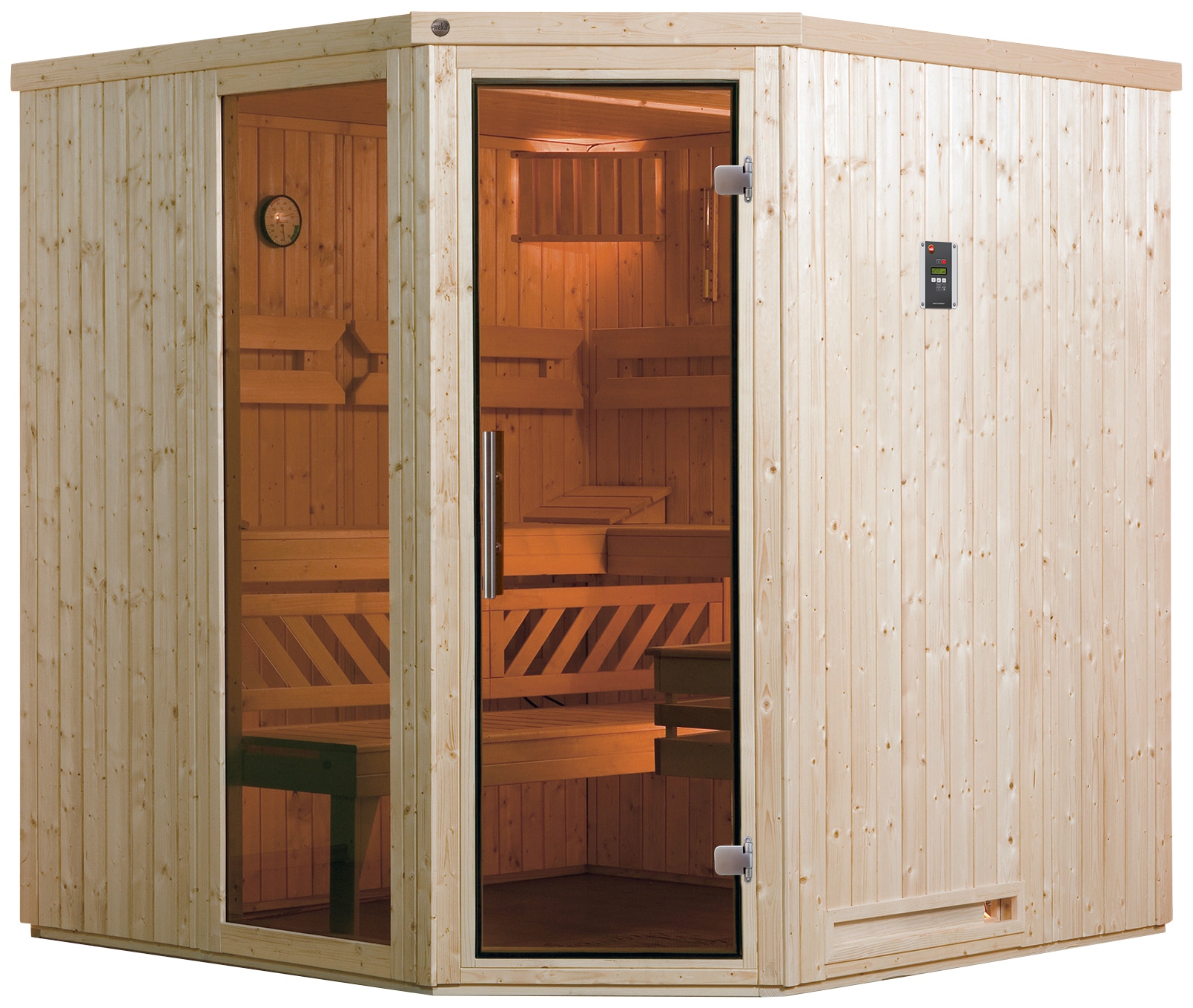 weka Sauna »Varberg 3« 7,5 kW Ofen mit ext. Steuerung