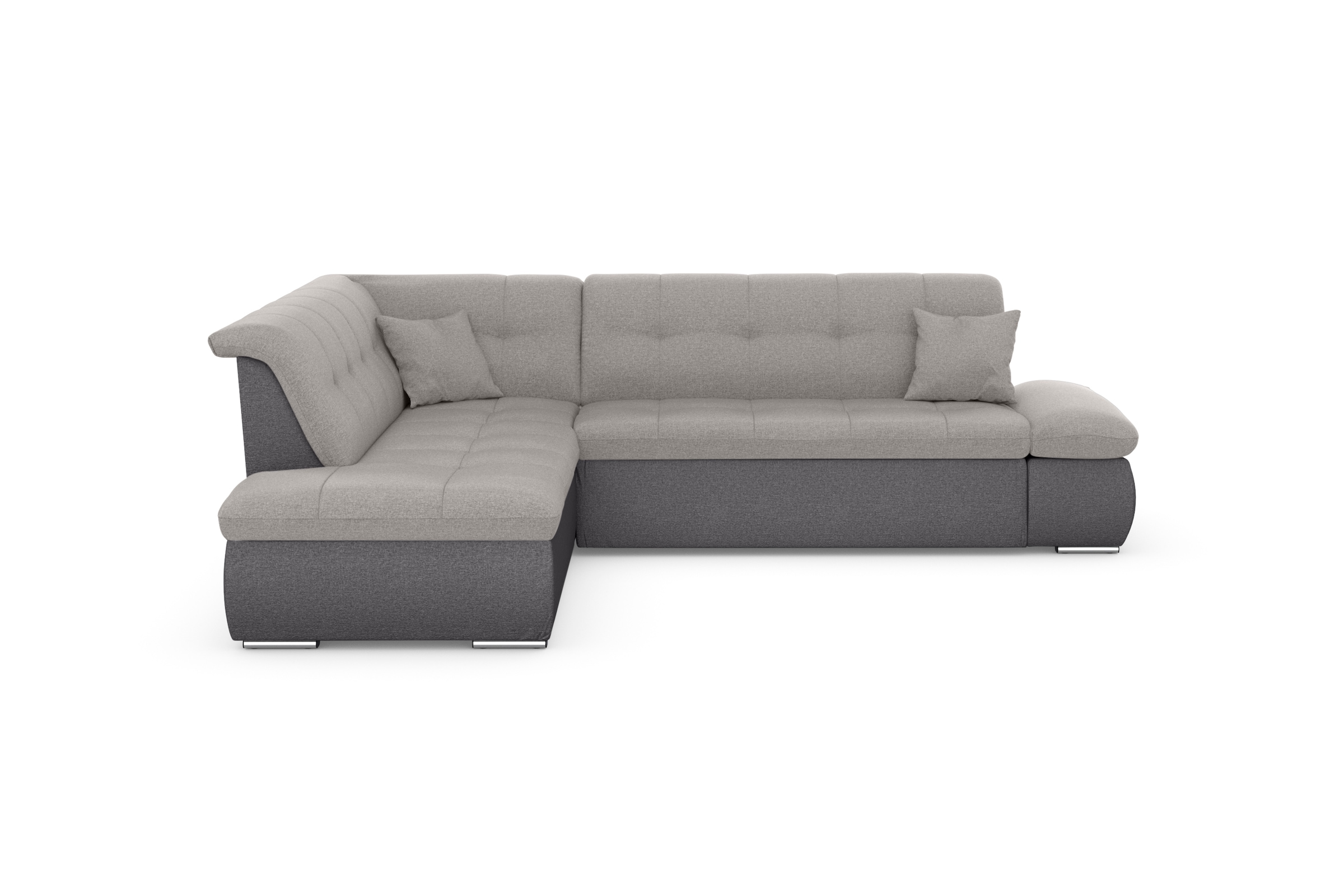 DOMO collection Ecksofa "Moric L-Form", wahlweise mit Bettfunktion und Arml günstig online kaufen