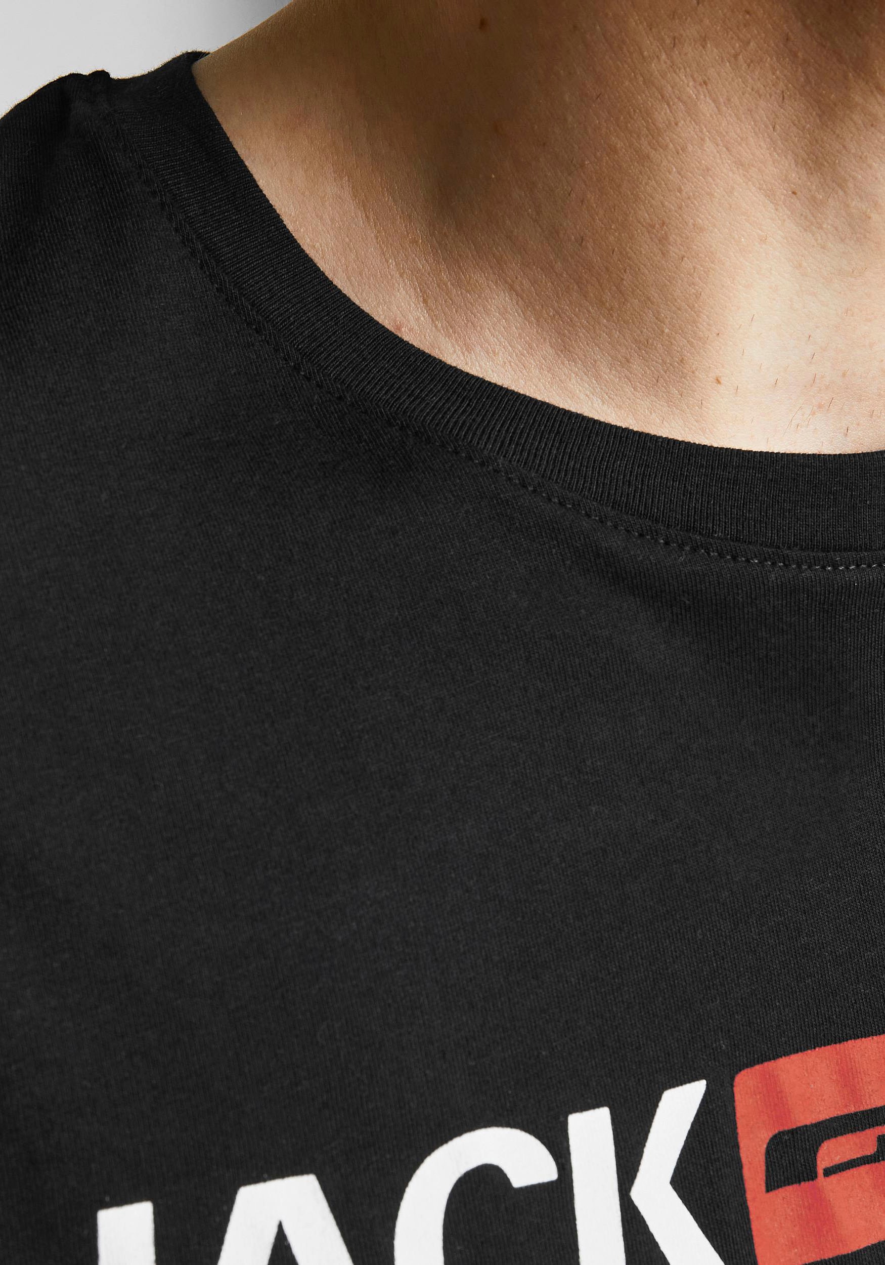Jack & Jones PlusSize T-Shirt »CORP LOGO TEE«, bis Größe 6XL