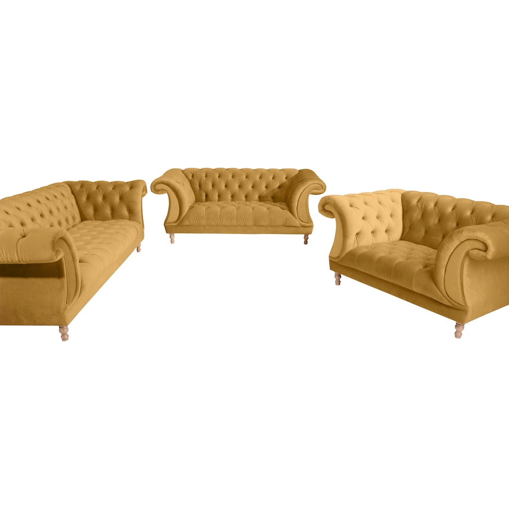 Max Winzer® Chesterfield-Sofa »Isabelle«