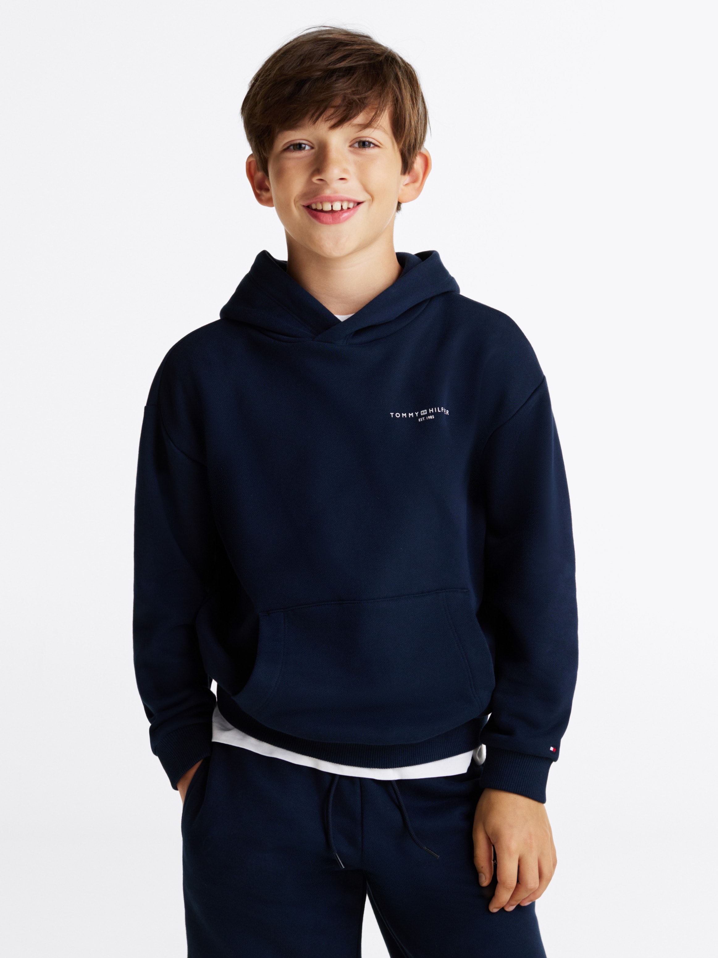 Tommy Hilfiger Hoodie »MINI CORP HOODIE«, mit Logodruck
