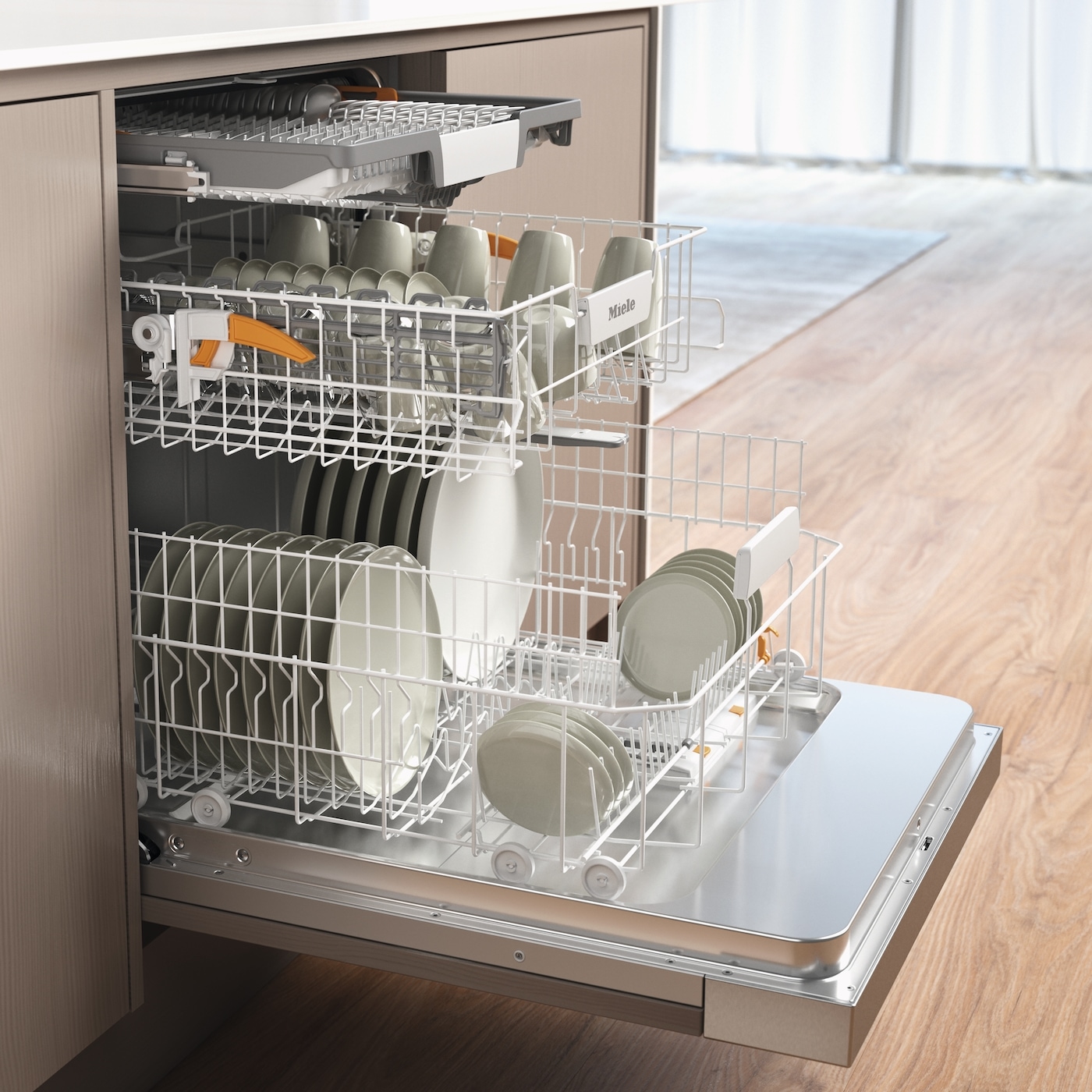 Miele teilintegrierbarer Geschirrspüler »G 5310 SCi Active Plus«, 14 Maßgedecke