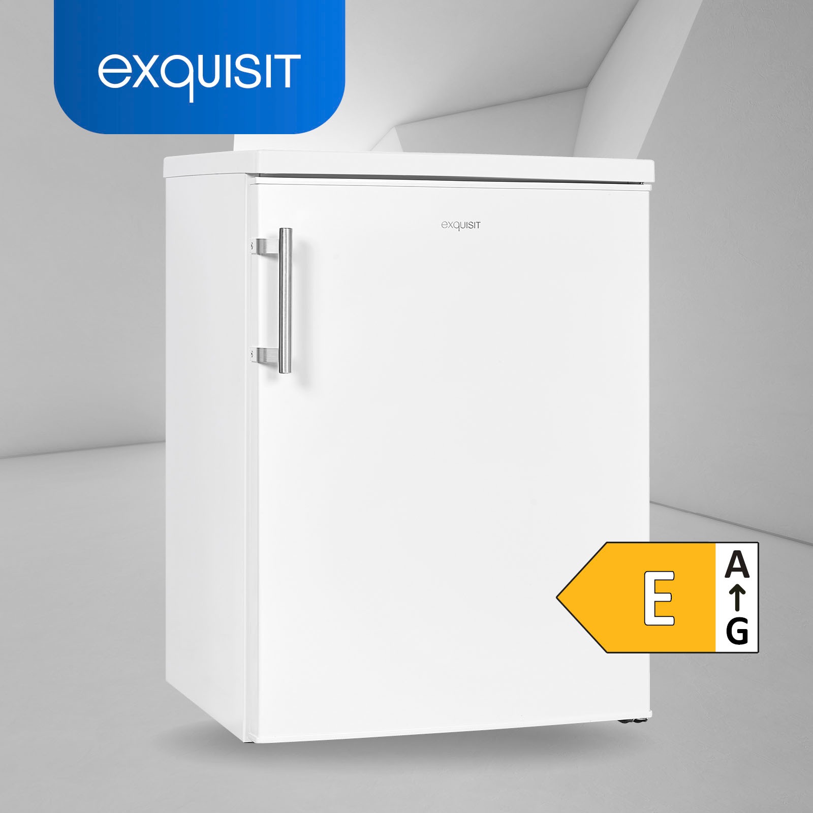 exquisit Kühlschrank, KS18-4-H-170E weiss, 85,0 cm hoch, 60,0 cm breit  kaufen