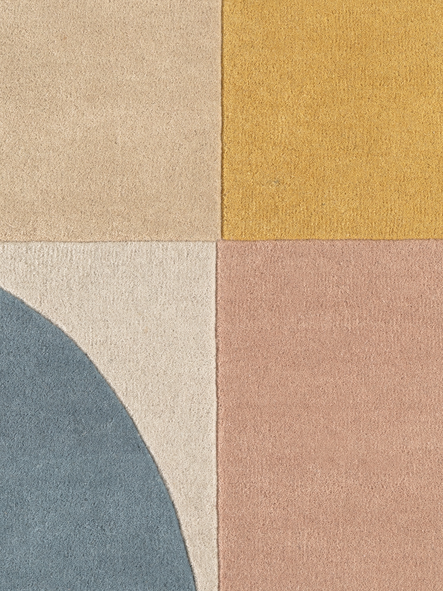Ted Baker Wollteppich »Curzon« rechteckig 17 mm Höhe Wolle, Naturteppich, Handgemacht, Wohnzimmer, Schlafzimmer, bunt