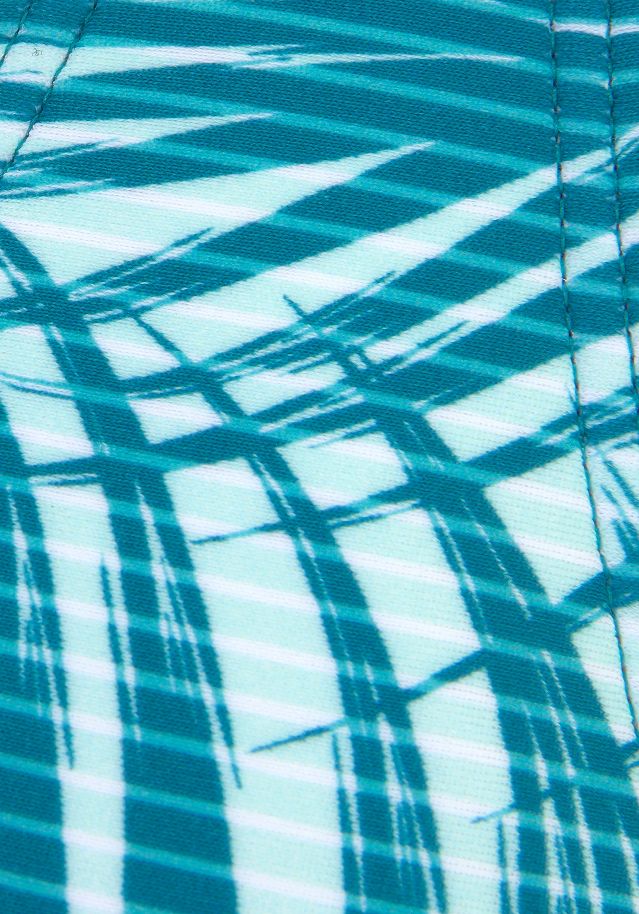 LASCANA ACTIVE Triangel-Bikini-Top »Coal« mit unifarbenen Trägern im Rücken