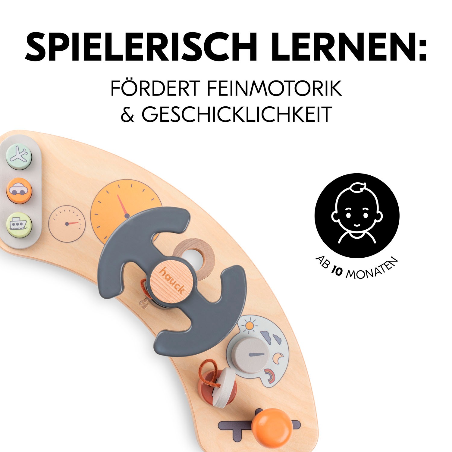 Hauck Motorikbrett »Play Cockpit«, FSC® - schützt Wald - weltweit