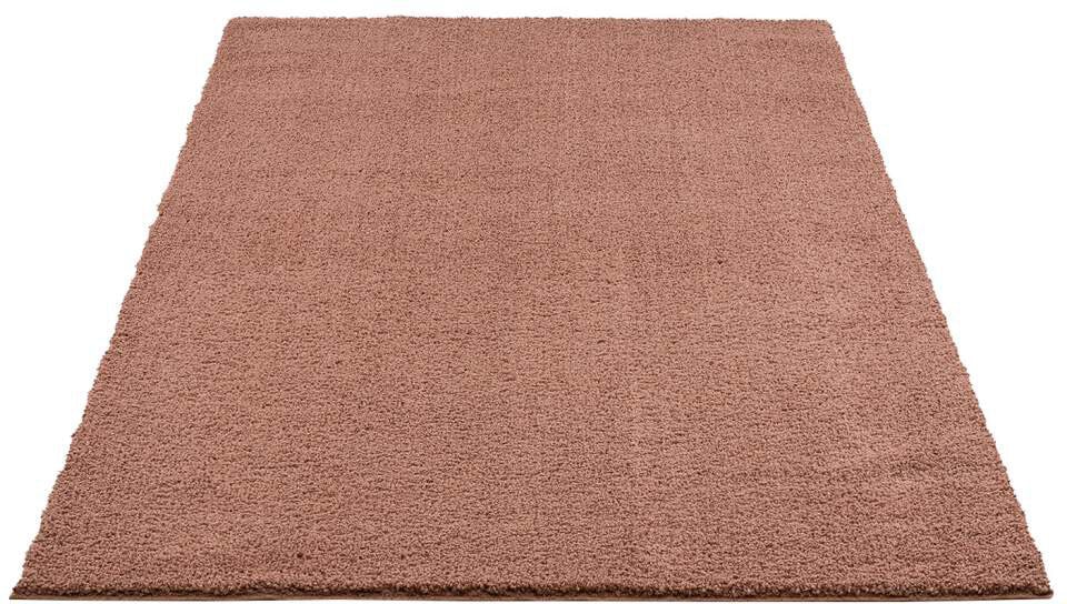 Carpet City Hochflor-Teppich »Plainy«, rechteckig, 30 mm Höhe, Shaggy Polye günstig online kaufen