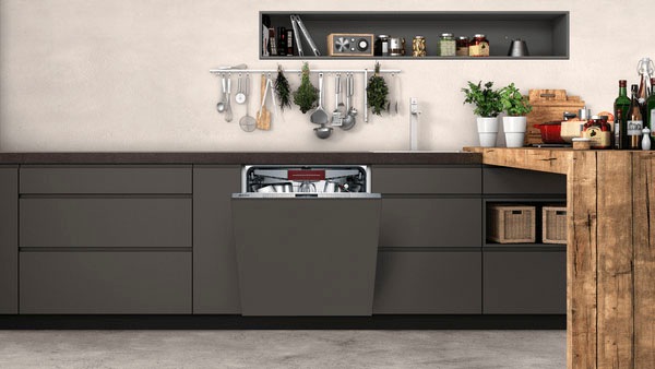 NEFF vollintegrierbarer Geschirrspüler N 50 »S155ECX11E«, 13 Maßgedecke, Time Light: auf den Boden projizierte Restlaufzeit