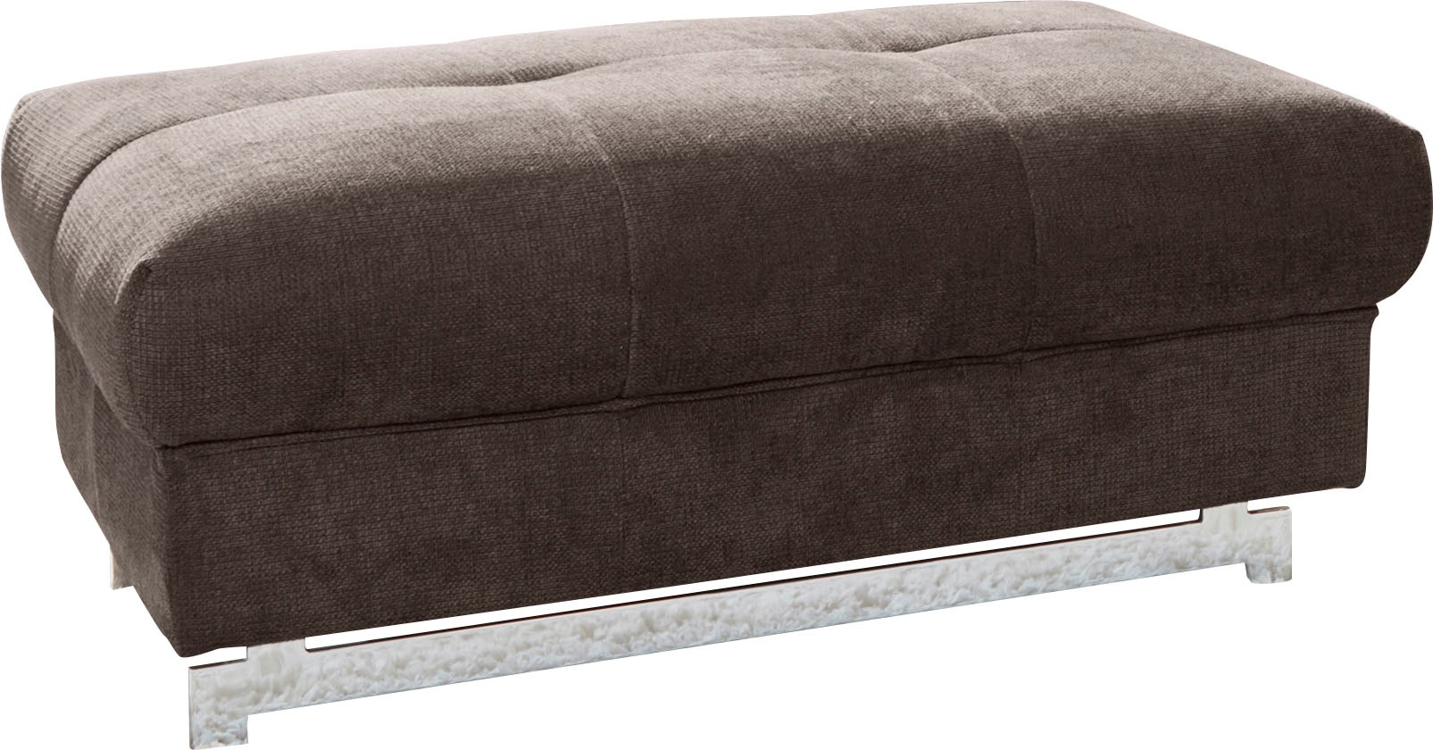 COTTA Polstergarnitur »Chef L-Form«, (Set, 2 tlg.), Set bestehend aus: Ecksofa mit Kopfteilverstellung & Hocker