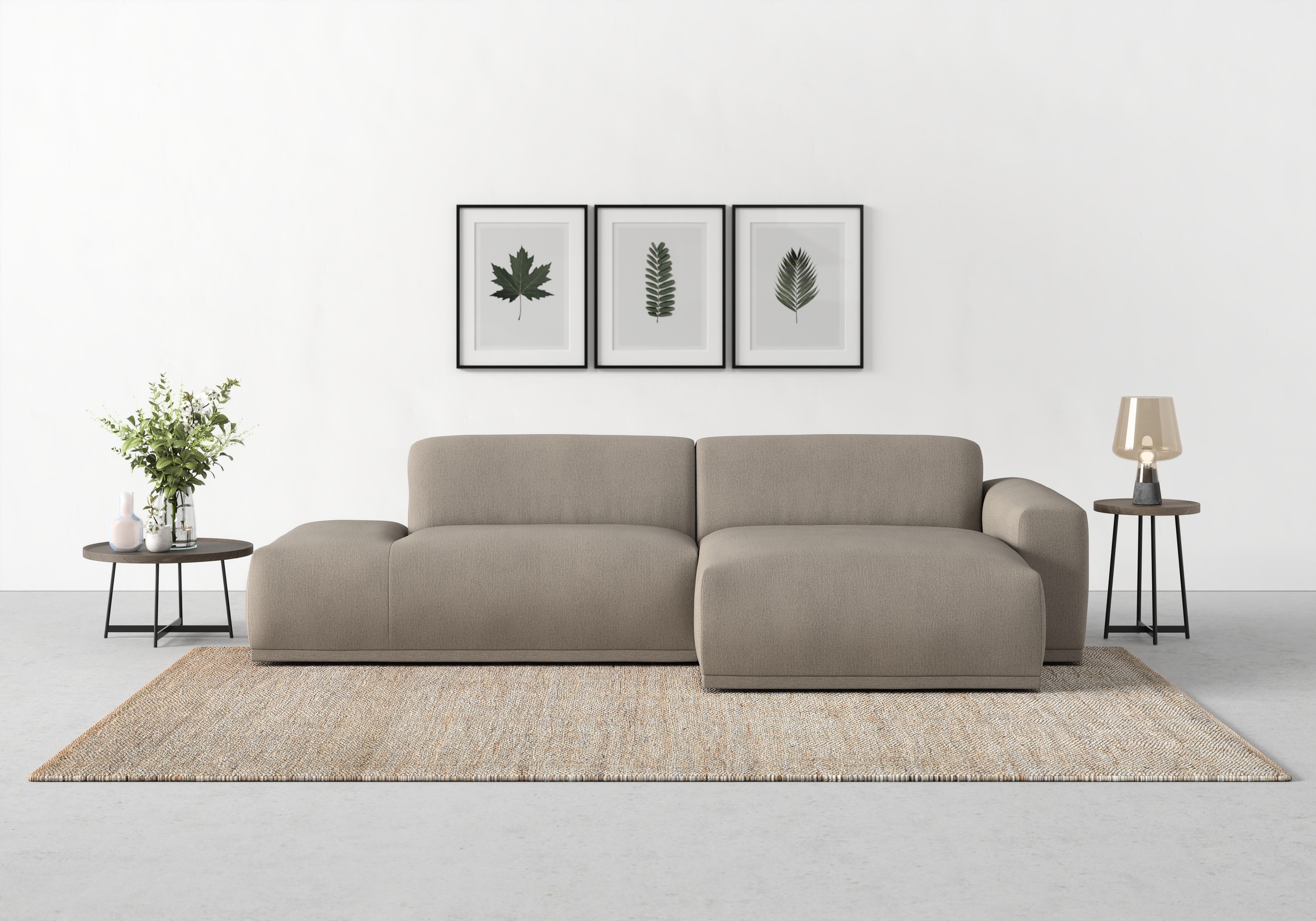 TRENDMANUFAKTUR Ecksofa »Braga, mit hochwertigem Kaltschaum, L-Form, in Cor günstig online kaufen