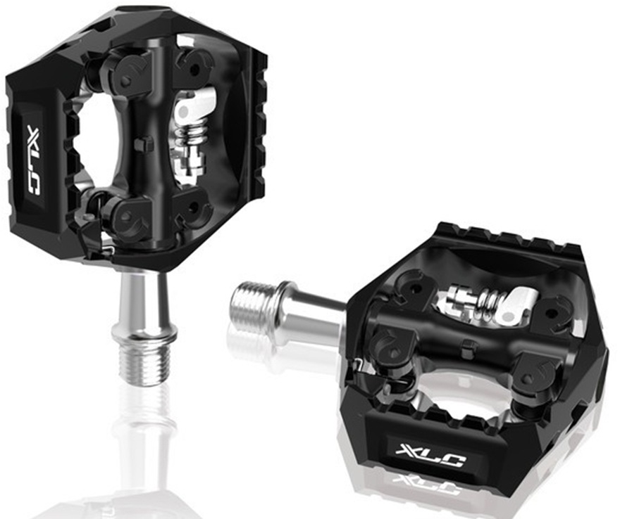 XLC Fahrradpedale »XLC System-Pedal MTB PD-S14« schwarz Fahrradpedale