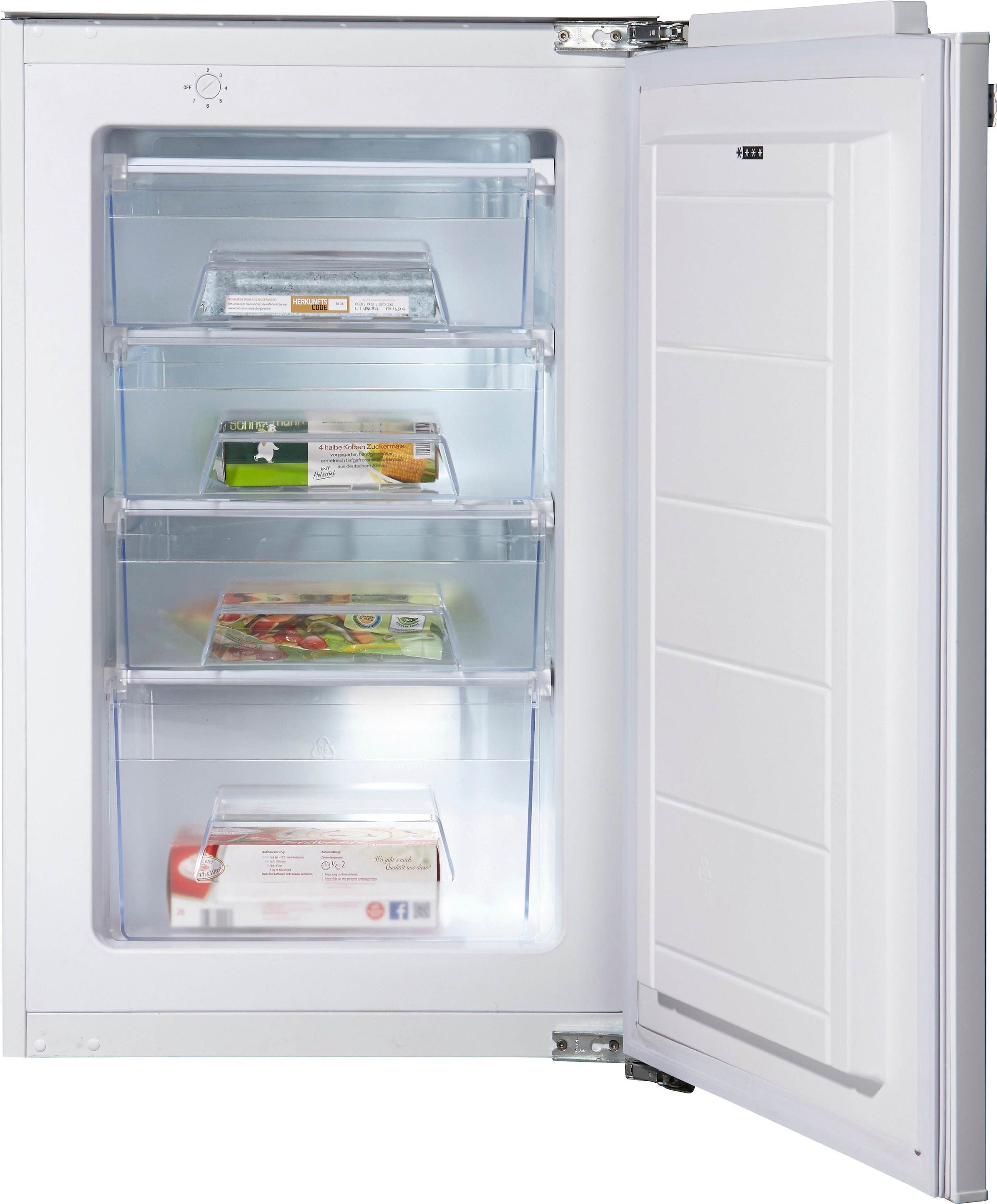 Amica Einbaugefrierschrank »EGS 16183«, 87,5 cm hoch, 54,0 cm breit