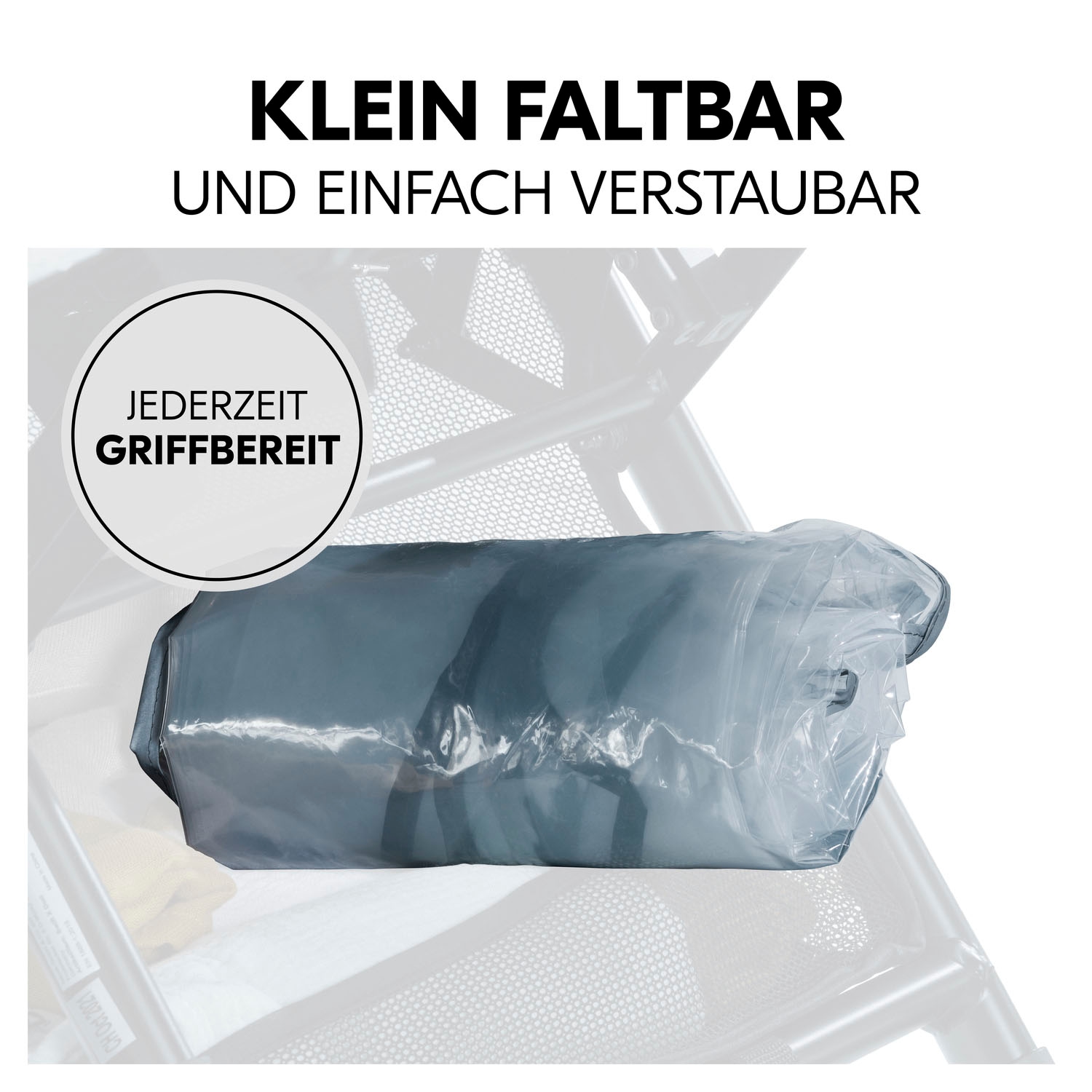 Hauck Kinderwagen-Regenschutzhülle »Pushchair Raincover Duo«, für Geschwisterwagen