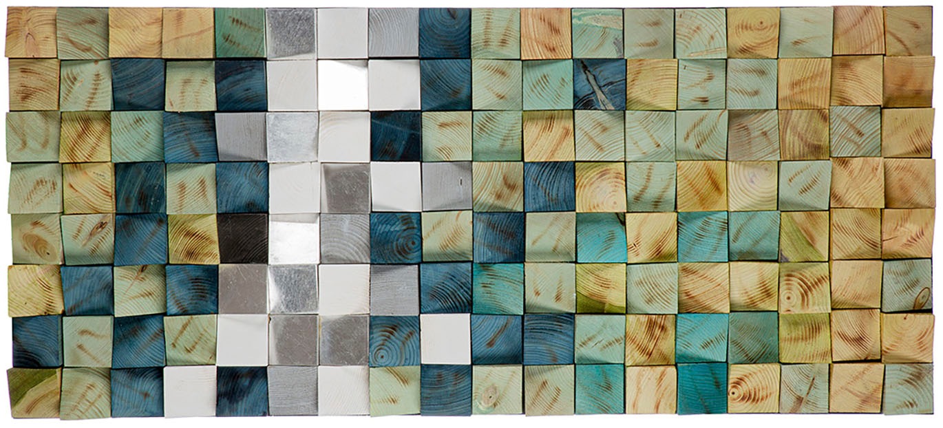 Casablanca by Gilde Holzbild »Yesil rechteckig« 1 Stk. tlg. günstig online kaufen