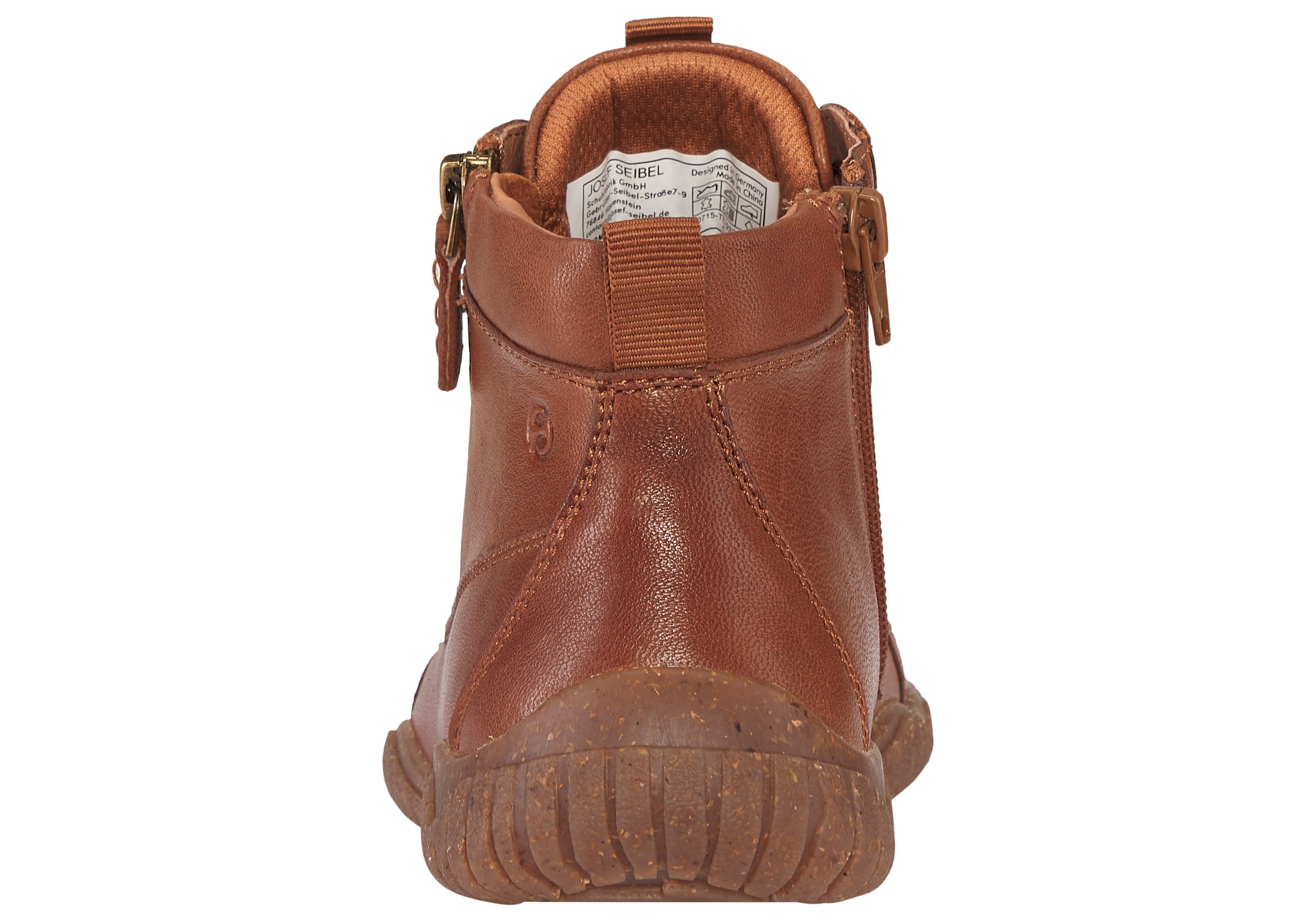 Josef Seibel Barfußschuh »Wynona 15«  Schnürboots mit zwei Reißverschlüssen, Weite G (=weit)