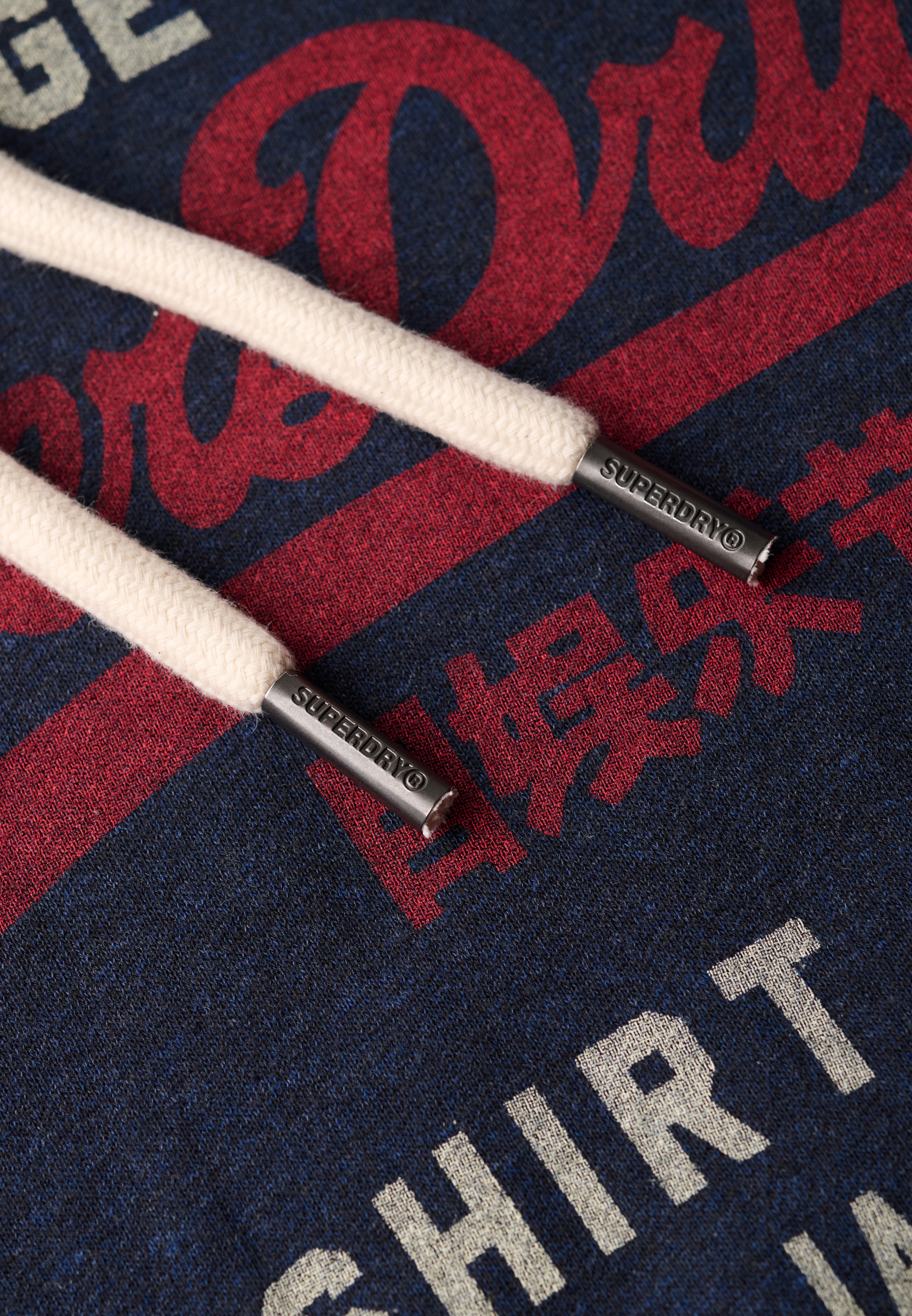 Superdry Kapuzensweatshirt »SD-VL HERITAGE RELAXED HOOD«, aus Baumwollmischung, Relaxed Fit, mit Rippbündchen am Rumpfabschluss
