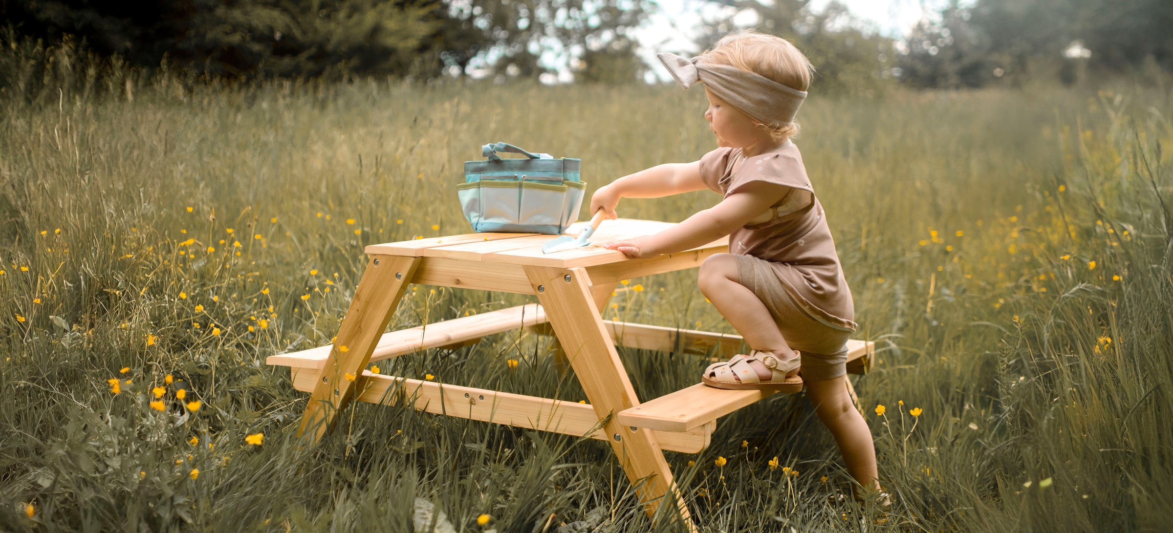 Small Foot Kindersitzgruppe »Picknicktisch«